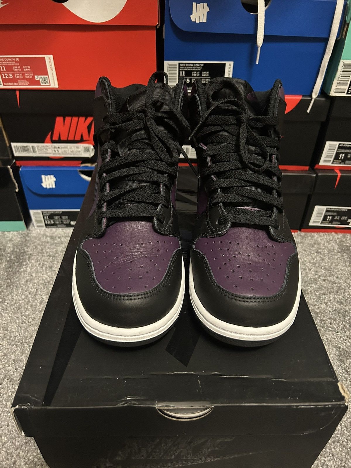 Fragment Design × Nike Fragment Nike Dunk Hi Size US 11 / EU 44 - 2 Thumbnail