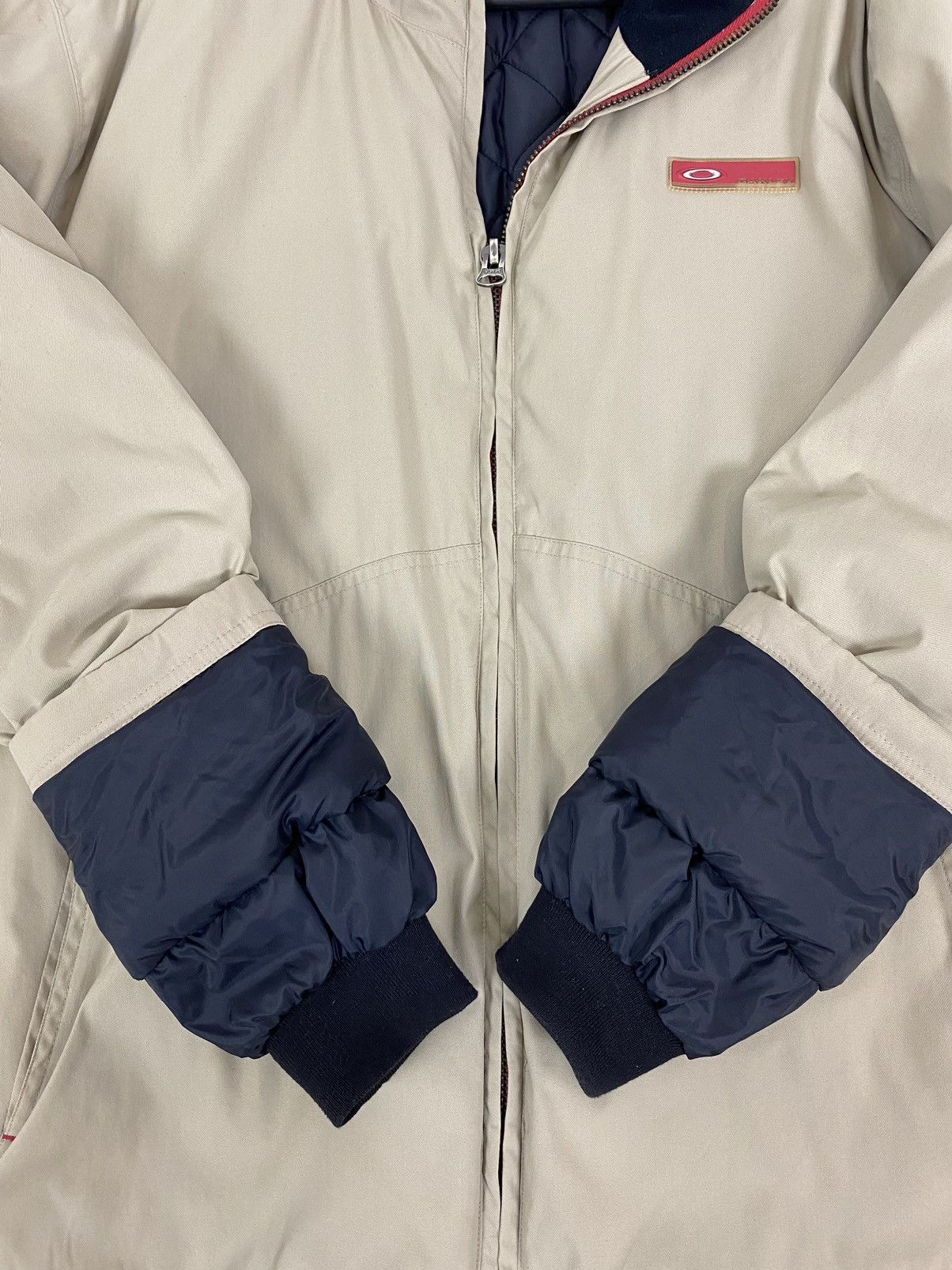 Oakley × Vintage 2000’s Vintage Oakley Insulated Nylon Mid Coat Size US M / EU 48-50 / 2 - 6 Thumbnail