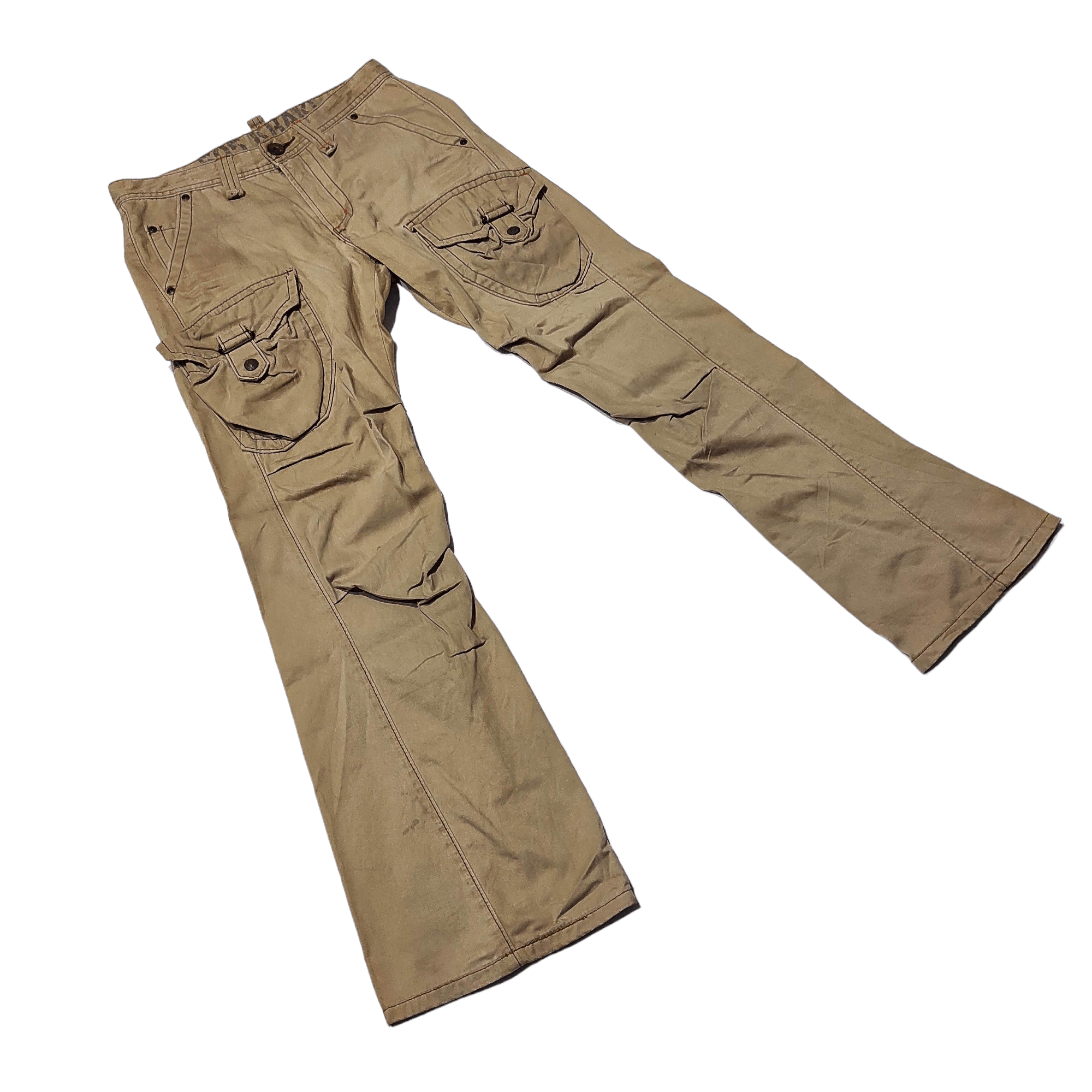 Edwin Edwin 505 Khaki 3D Front Pocket Bush Pant Size US 30 / EU 46 - 1 Thumbnail