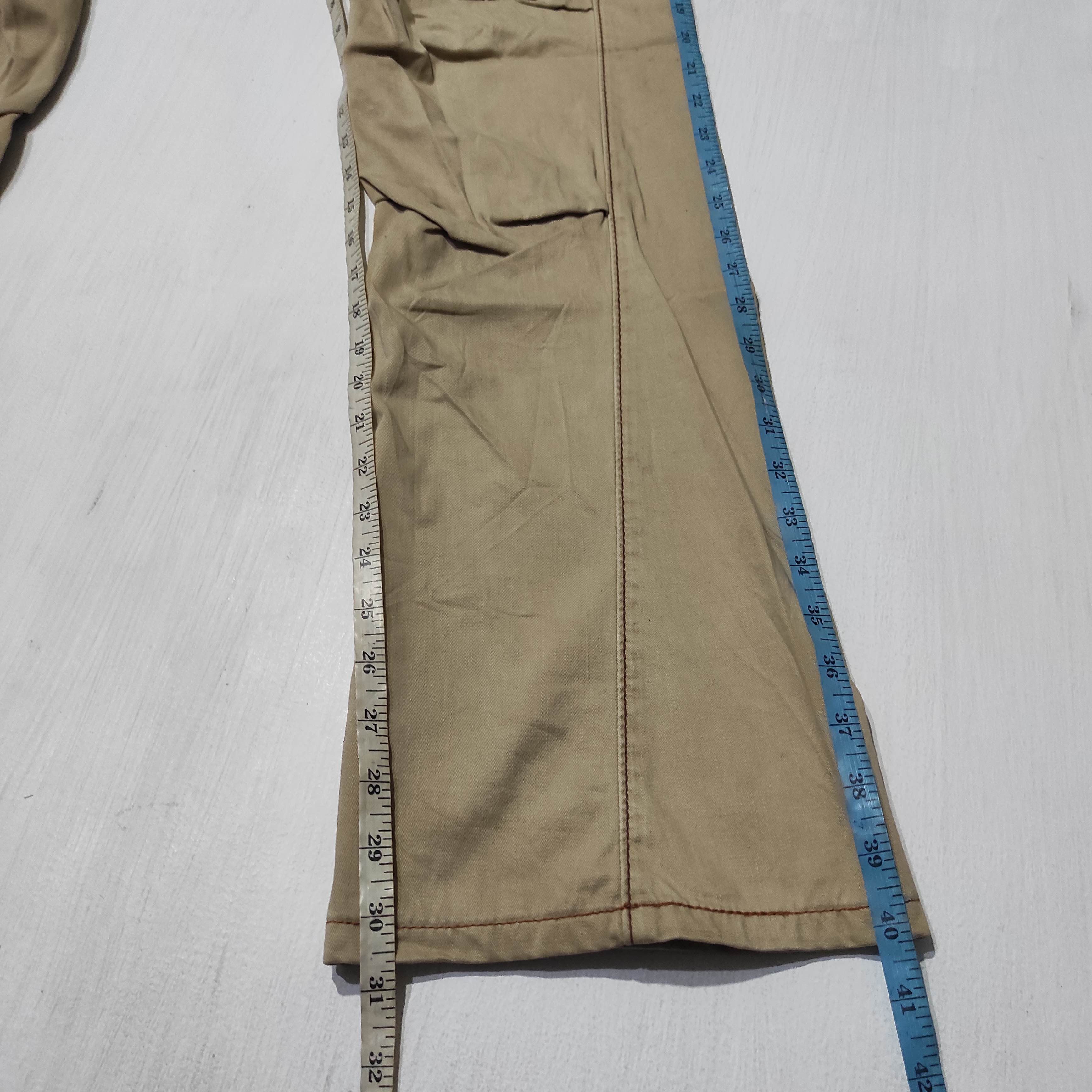 Edwin Edwin 505 Khaki 3D Front Pocket Bush Pant Size US 30 / EU 46 - 21 Thumbnail