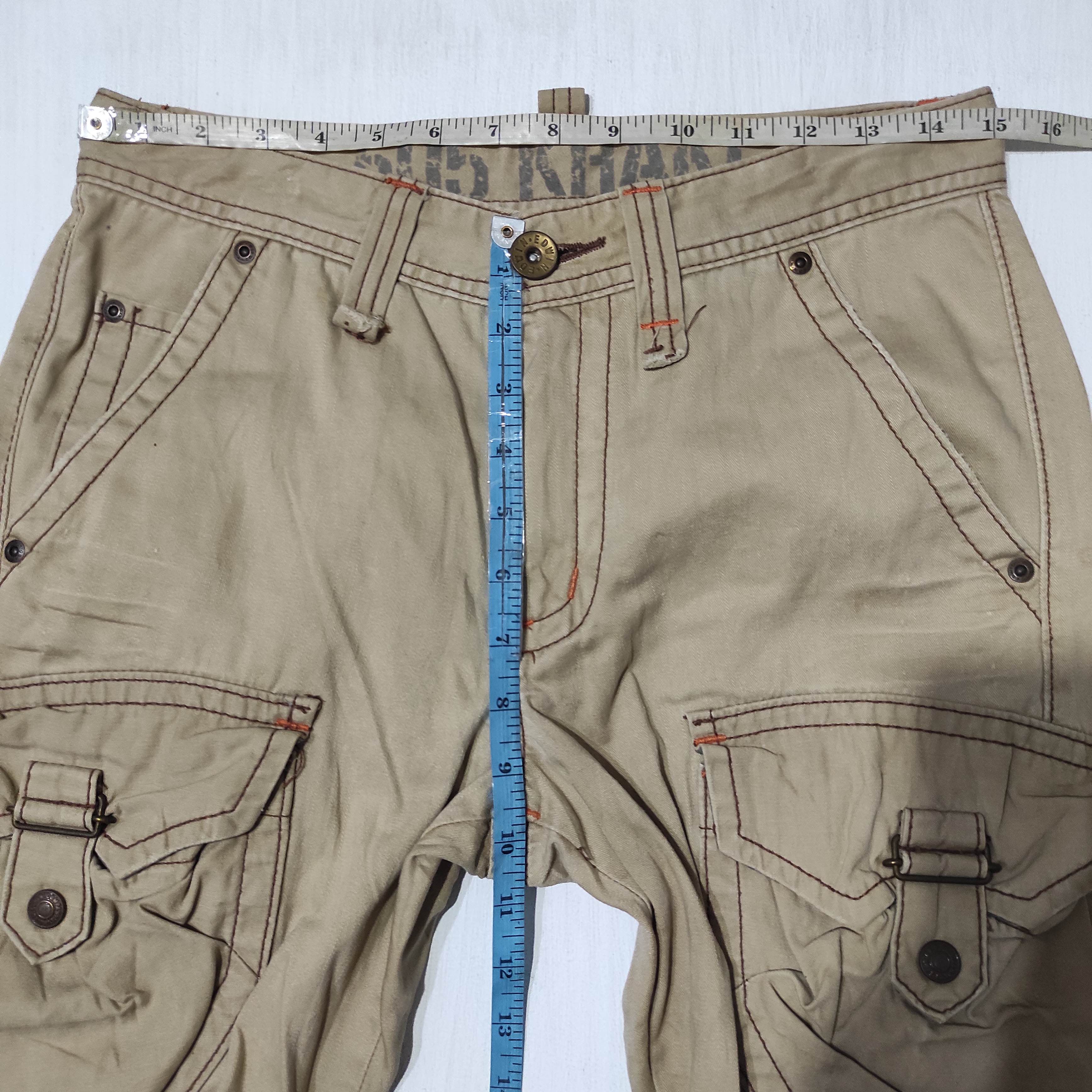 Edwin Edwin 505 Khaki 3D Front Pocket Bush Pant Size US 30 / EU 46 - 18 Thumbnail