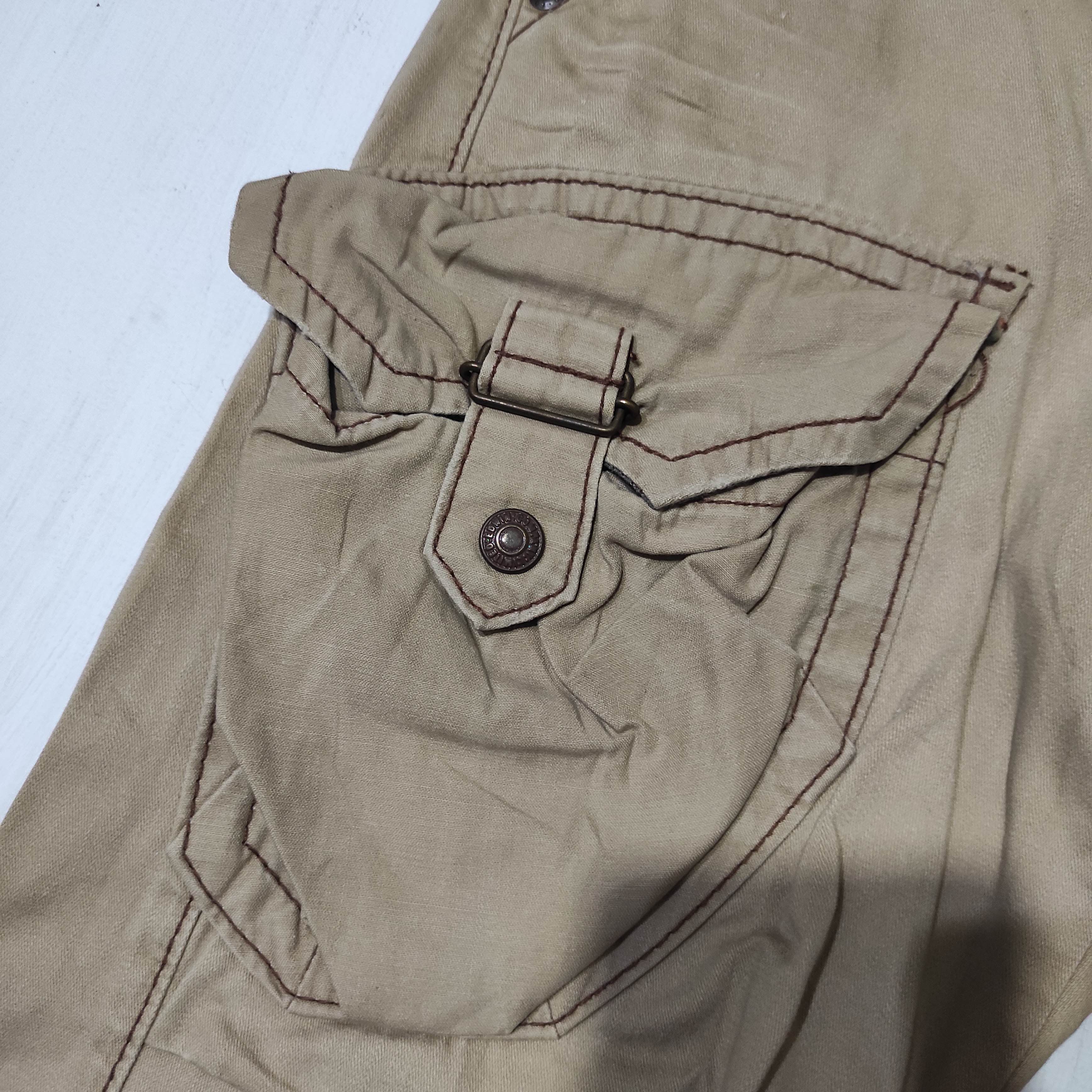 Edwin Edwin 505 Khaki 3D Front Pocket Bush Pant Size US 30 / EU 46 - 8 Thumbnail