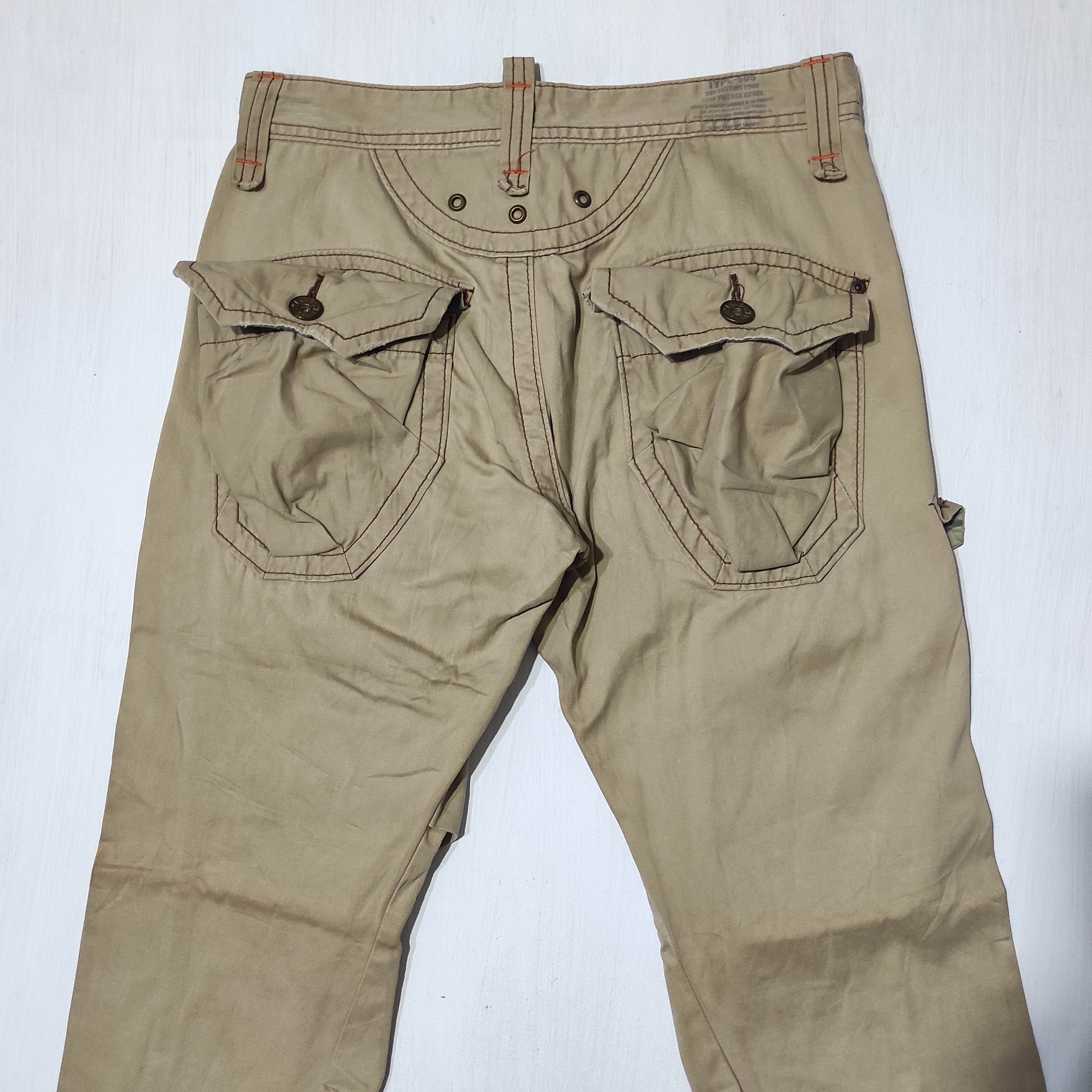 Edwin Edwin 505 Khaki 3D Front Pocket Bush Pant Size US 30 / EU 46 - 15 Thumbnail