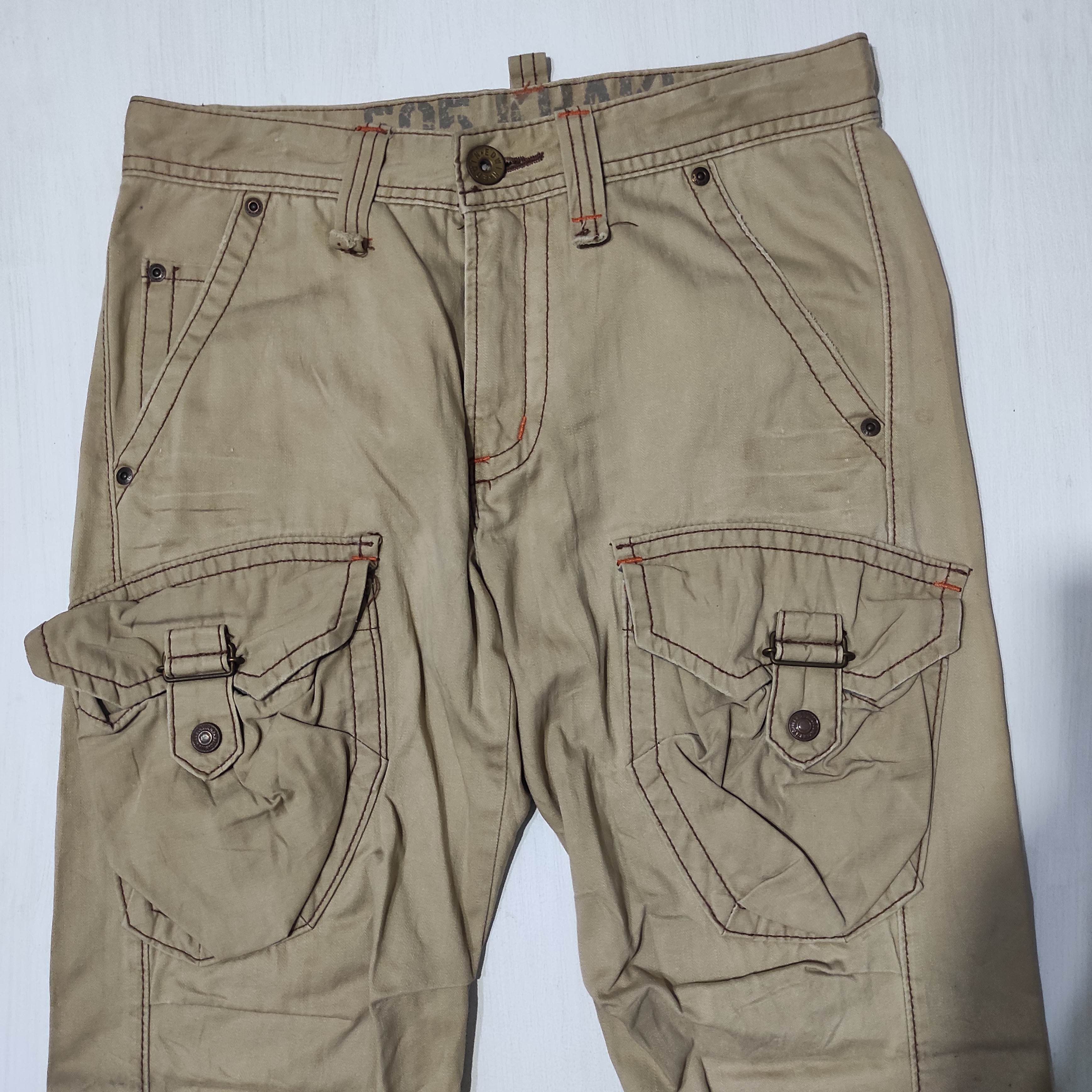 Edwin Edwin 505 Khaki 3D Front Pocket Bush Pant Size US 30 / EU 46 - 4 Thumbnail