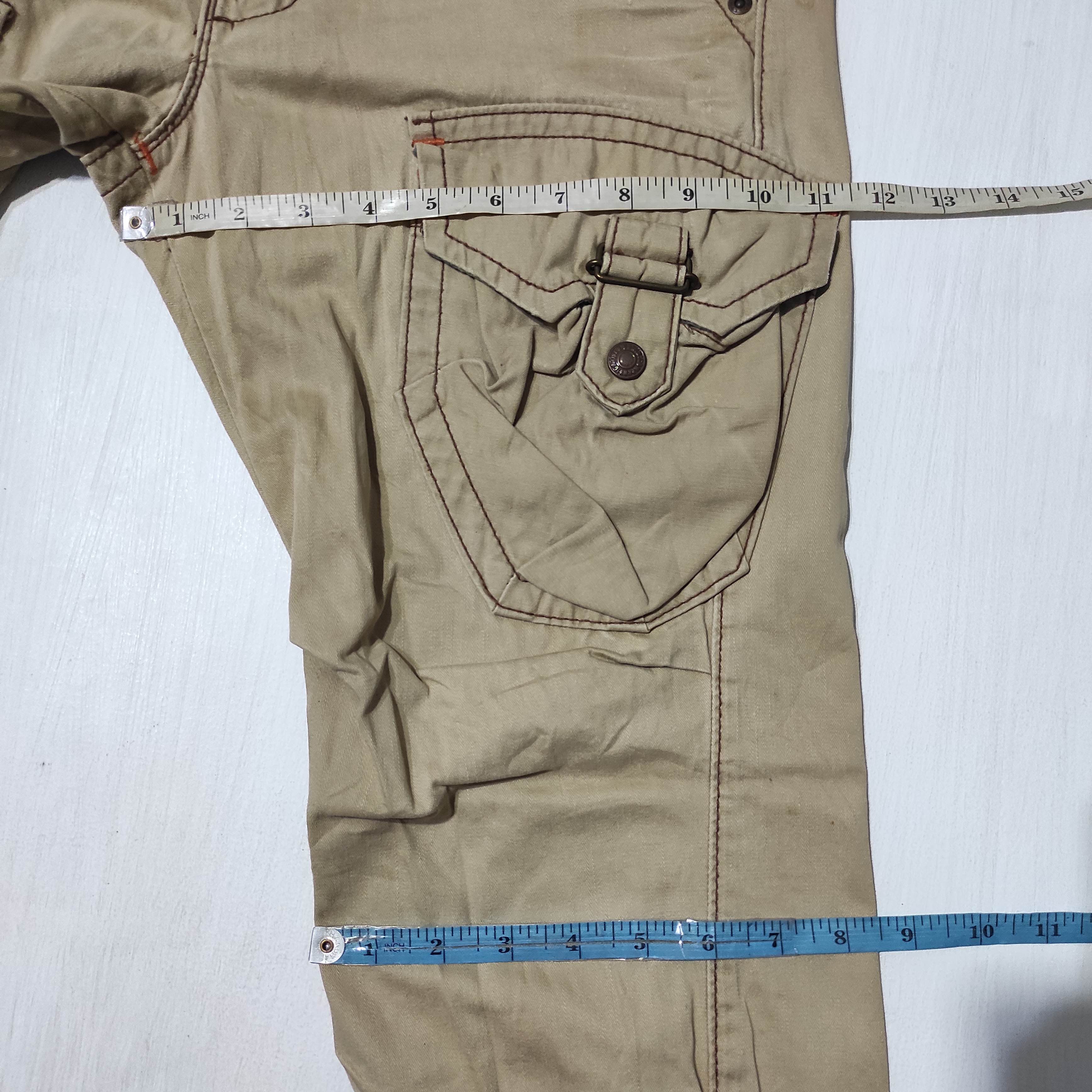 Edwin Edwin 505 Khaki 3D Front Pocket Bush Pant Size US 30 / EU 46 - 19 Thumbnail
