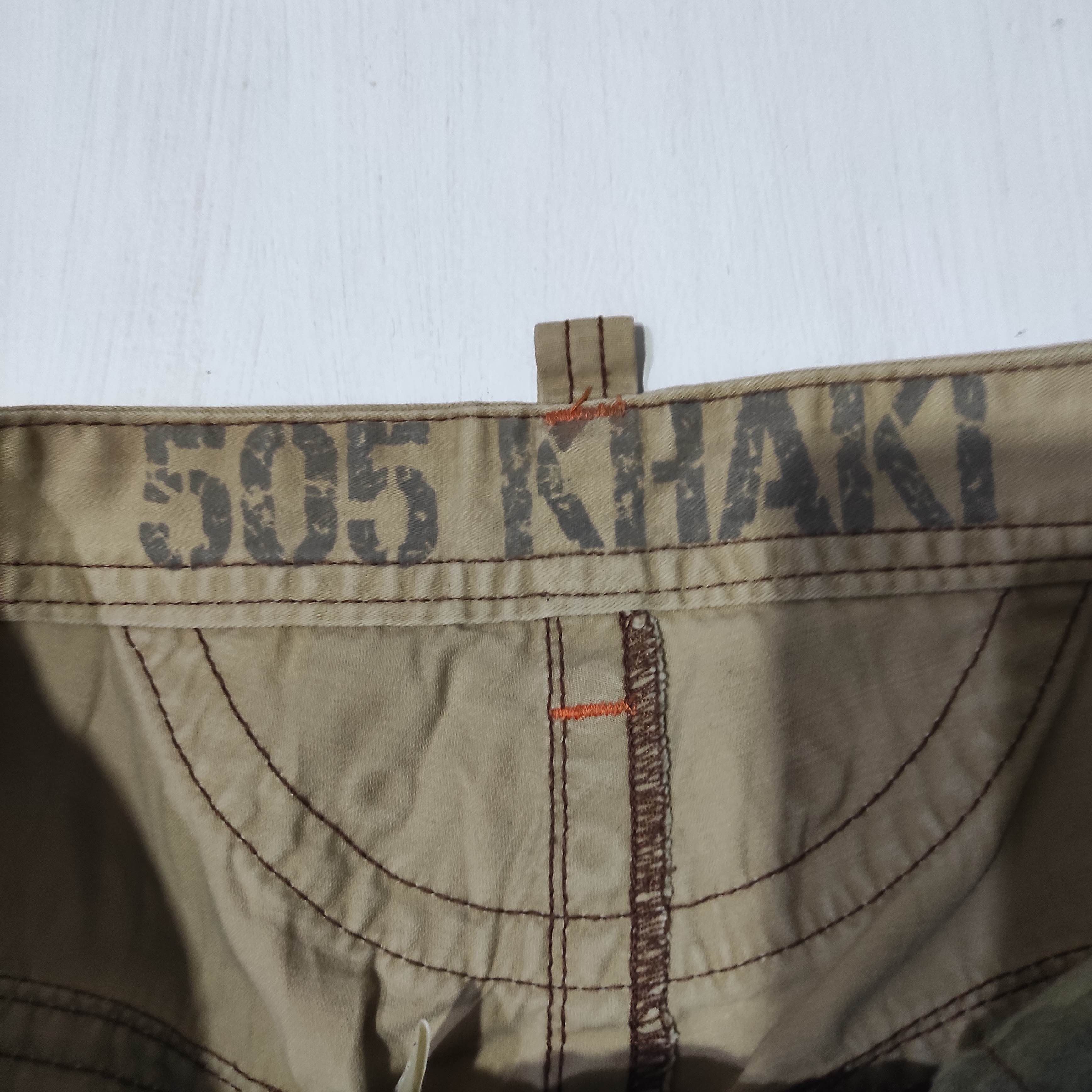 Edwin Edwin 505 Khaki 3D Front Pocket Bush Pant Size US 30 / EU 46 - 11 Thumbnail