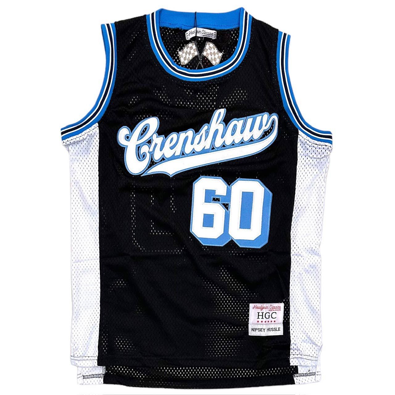 NEW Nipsey Hussle CRENSHAW Authentic Basketball Hip Hop Rap Jersey Headgear