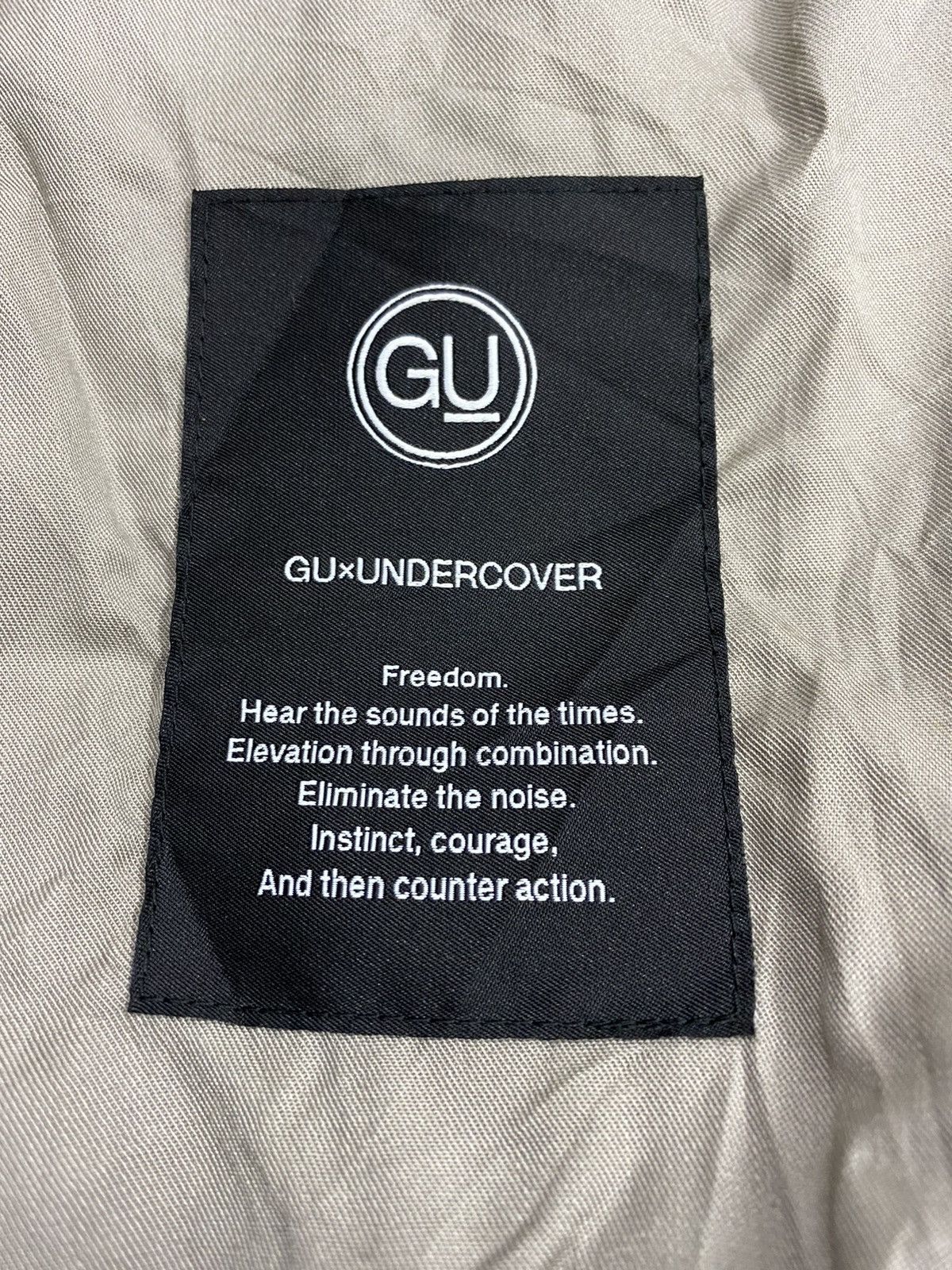 Japanese Brand × Undercover GU X Undercover Bomber Jacket Size US XL / EU 56 / 4 - 7 Thumbnail