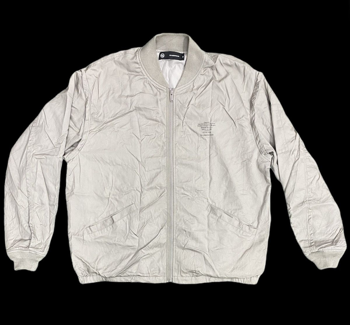 Japanese Brand × Undercover GU X Undercover Bomber Jacket Size US XL / EU 56 / 4 - 2 Thumbnail