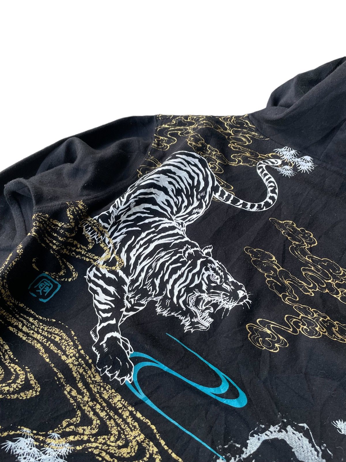 Japanese Brand Sukajan Tiger Zipper Hoodie Size US M / EU 48-50 / 2 - 10 Thumbnail