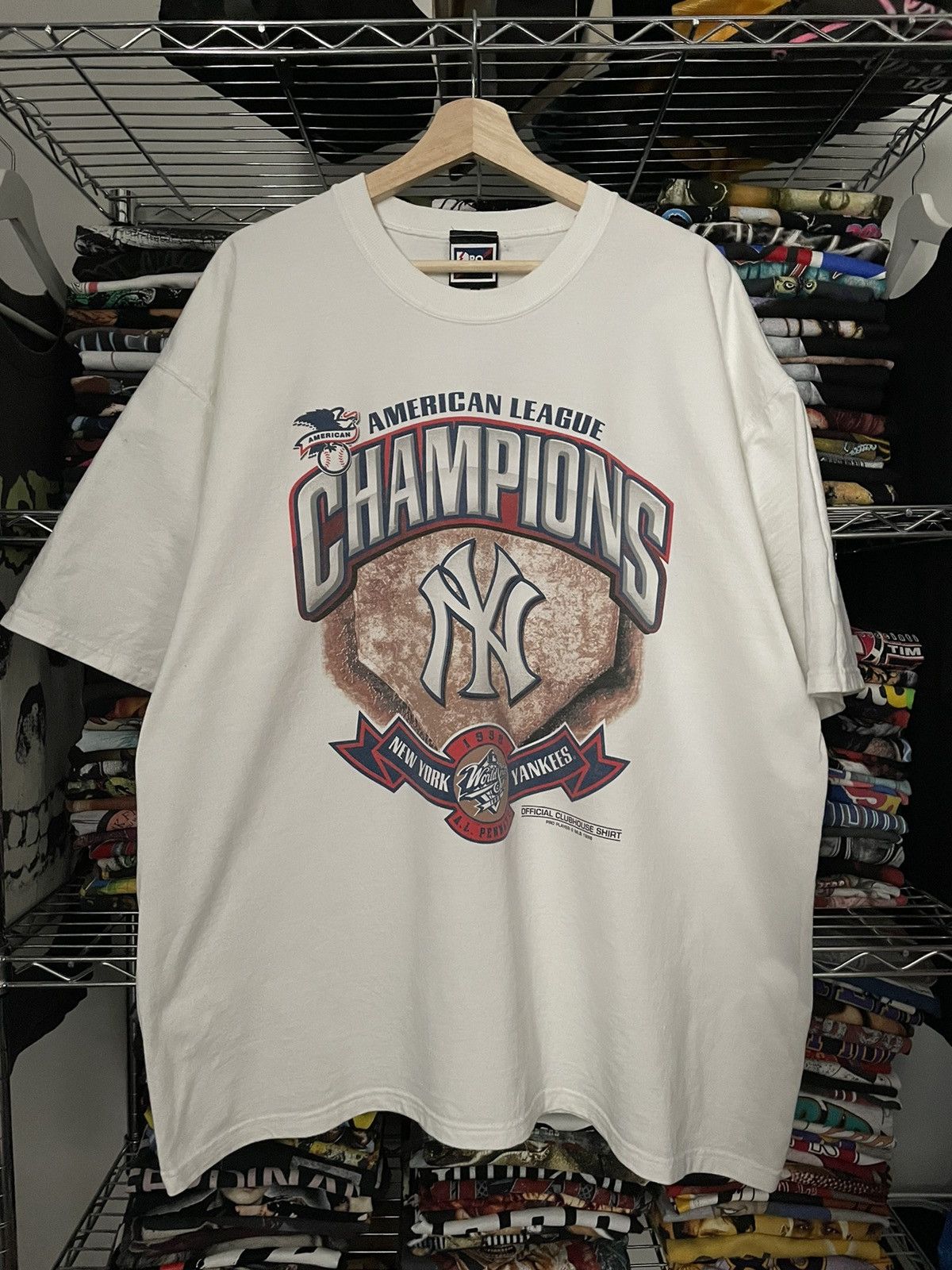 Vintage 1998 New York Yankees World Series Champions American League ...