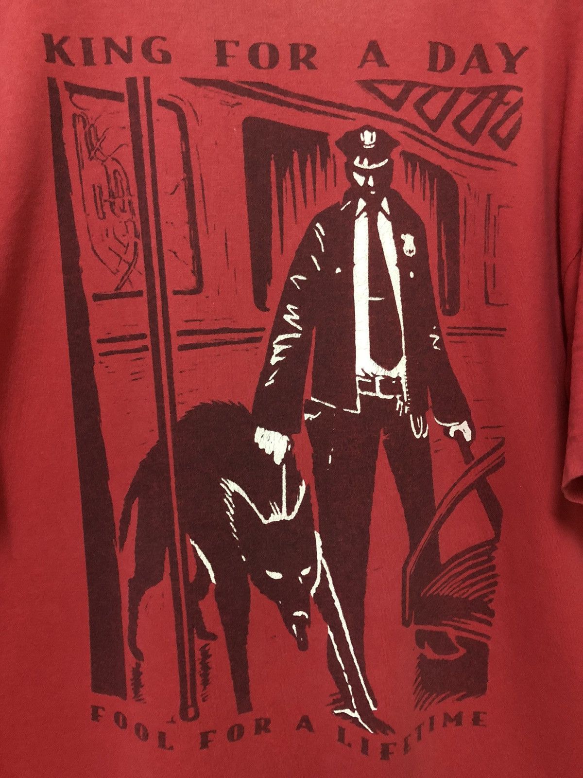 Band Tees × Vintage Vintage 90s Faith No More King For A Day Rock Band T Shirt Size US XL / EU 56 / 4 - 8 Thumbnail