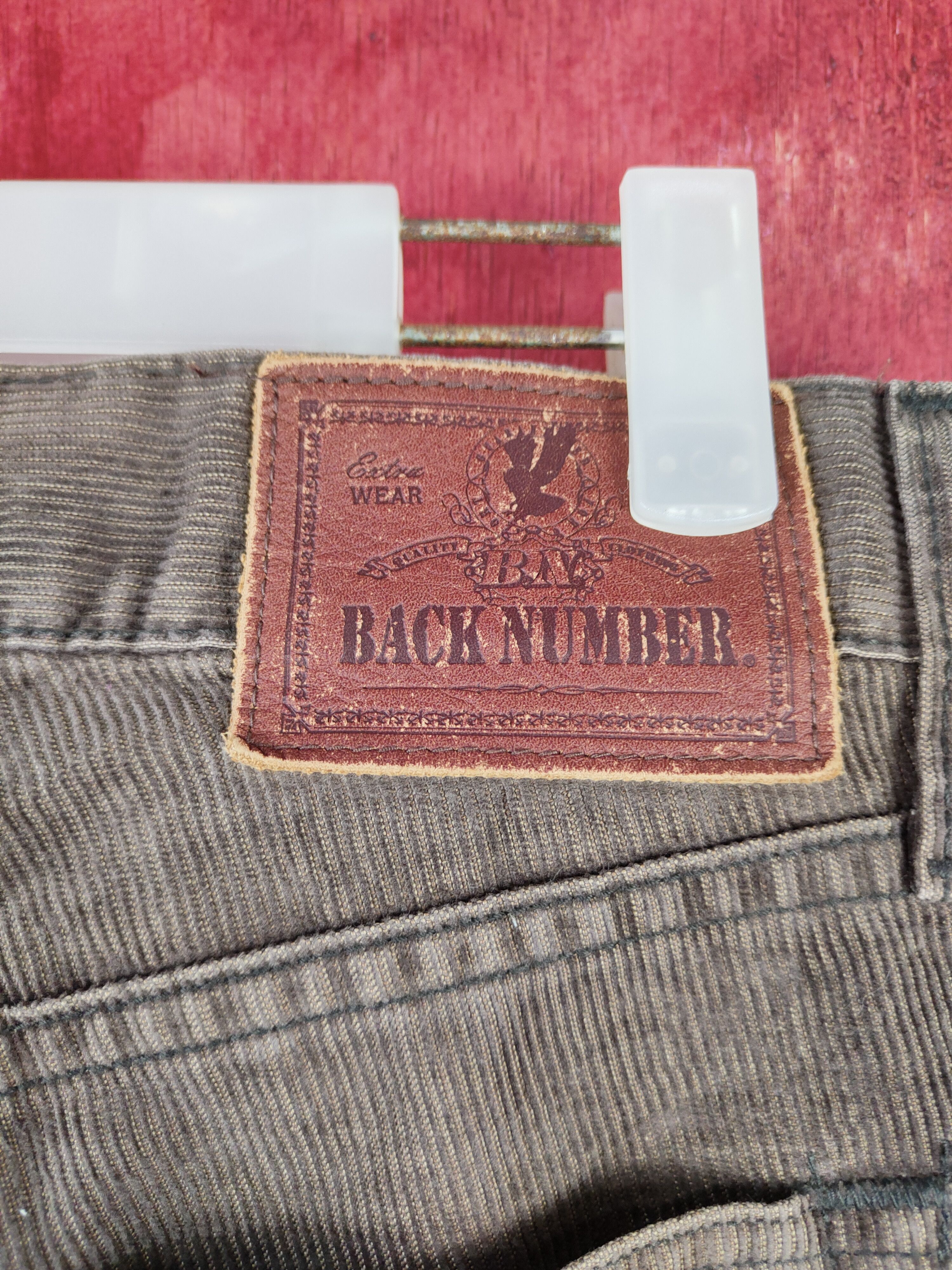 Japanese Brand Back Number Dark Brown Corduroy Cargo Pants #S579 Size US 30 / EU 46 - 10 Thumbnail