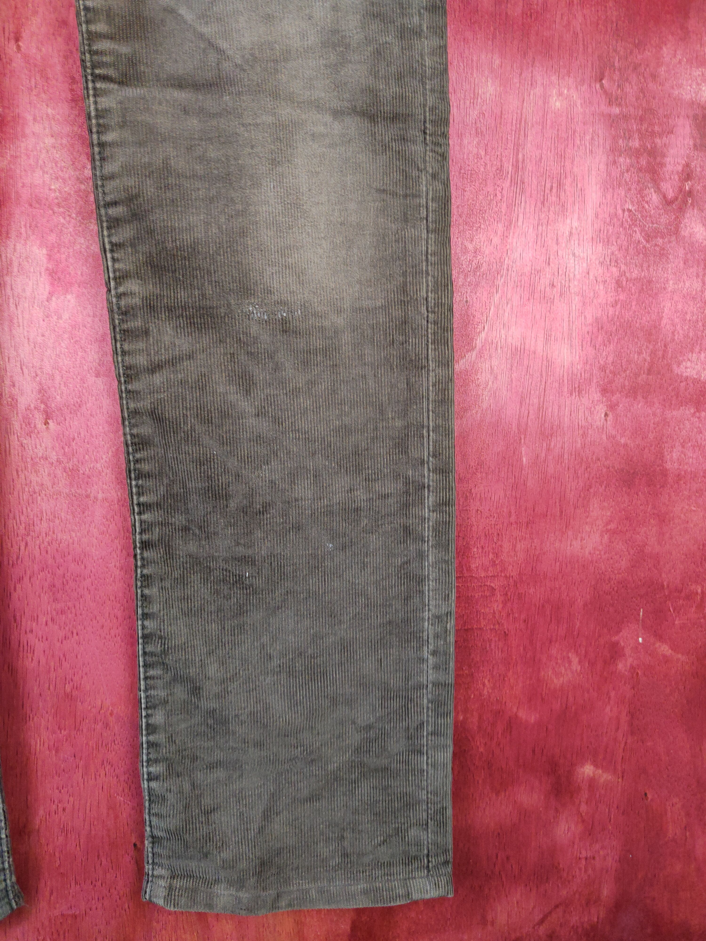 Japanese Brand Back Number Dark Brown Corduroy Cargo Pants #S579 Size US 30 / EU 46 - 6 Thumbnail