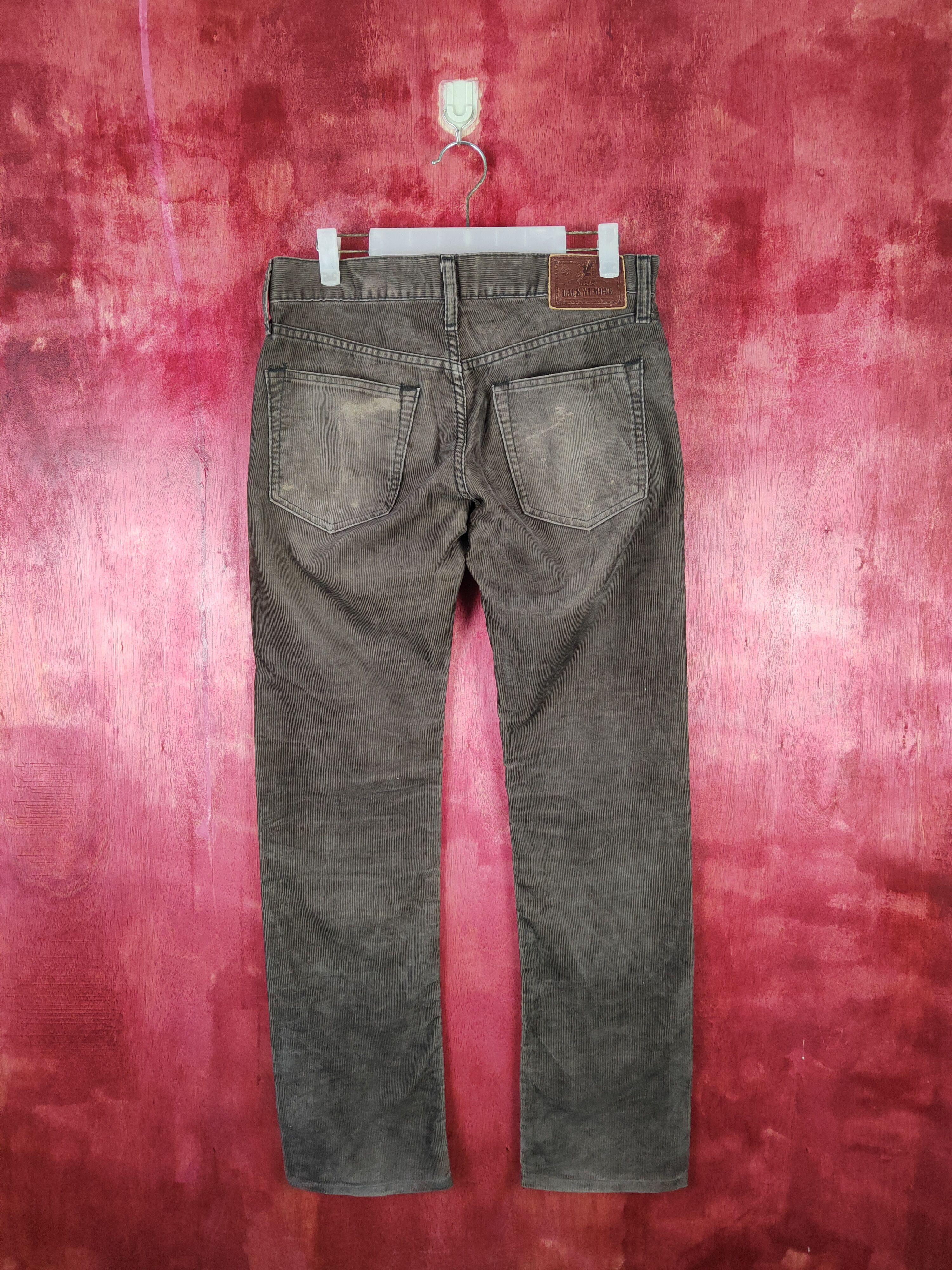 Japanese Brand Back Number Dark Brown Corduroy Cargo Pants #S579 Size US 30 / EU 46 - 7 Thumbnail