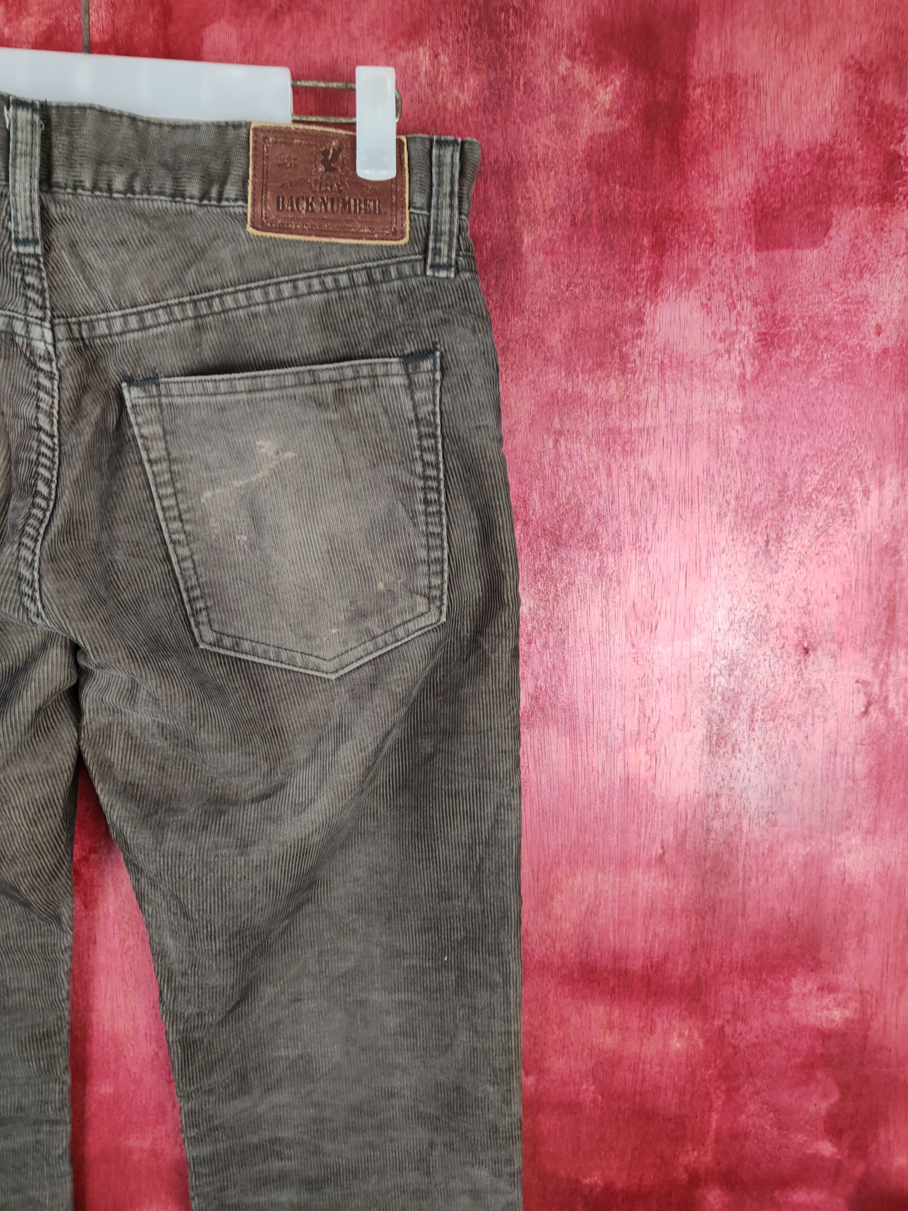Japanese Brand Back Number Dark Brown Corduroy Cargo Pants #S579 Size US 30 / EU 46 - 11 Thumbnail