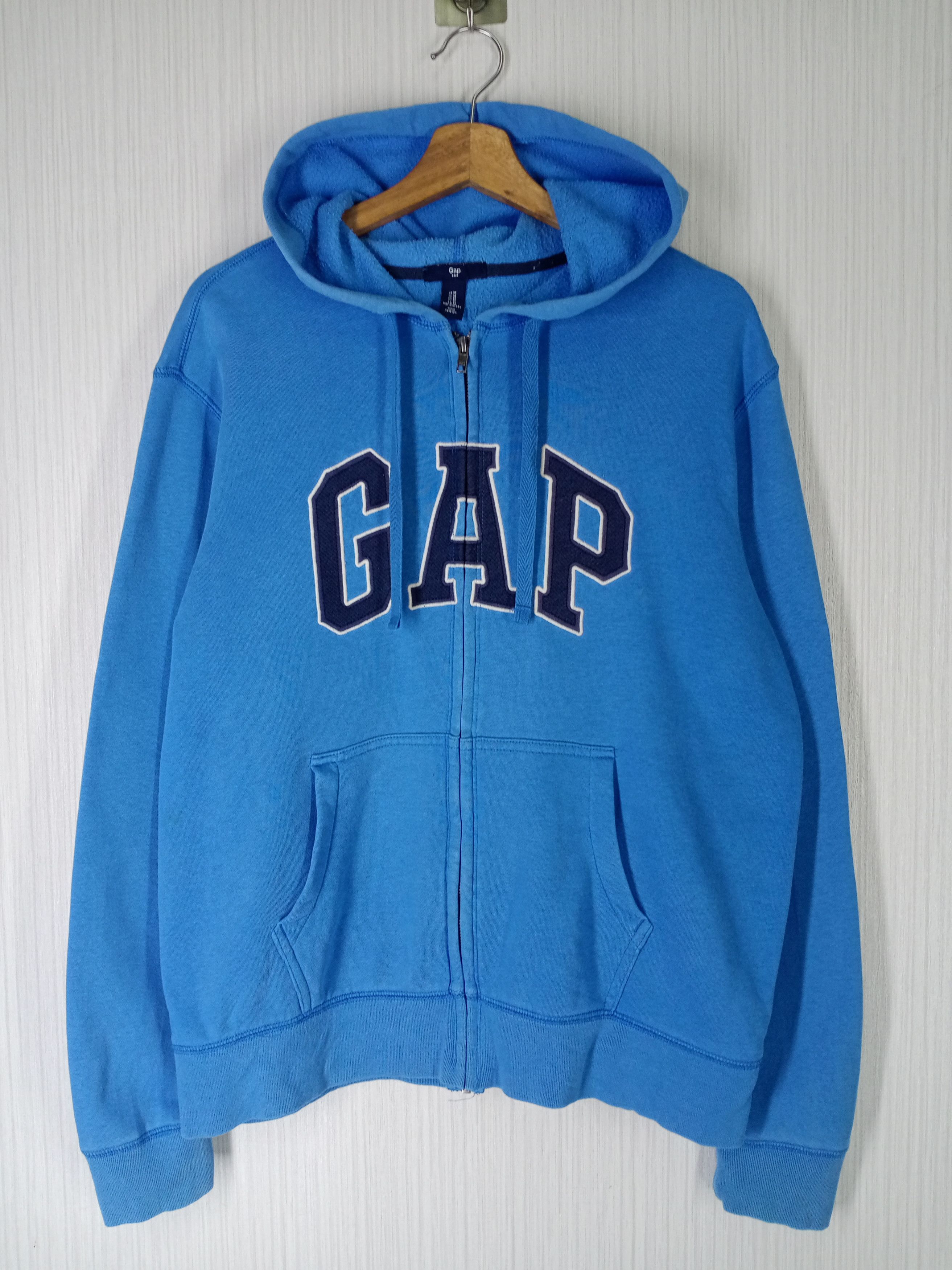 Gap Vintage Gap Zip up Hoodie Size US M / EU 48-50 / 2 - 1 Thumbnail