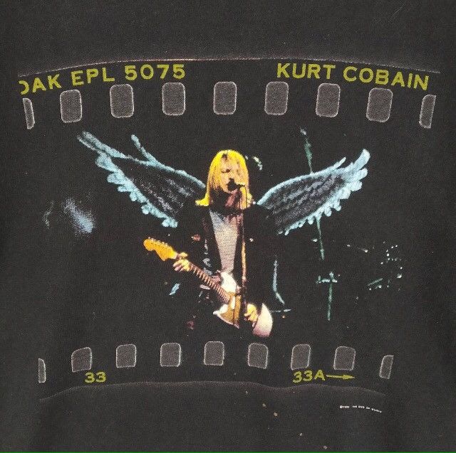 Nirvana Vintage 90s Kurt Cobain Nirvana Vocals Grunge Band Music Size US M / EU 48-50 / 2 - 3 Thumbnail