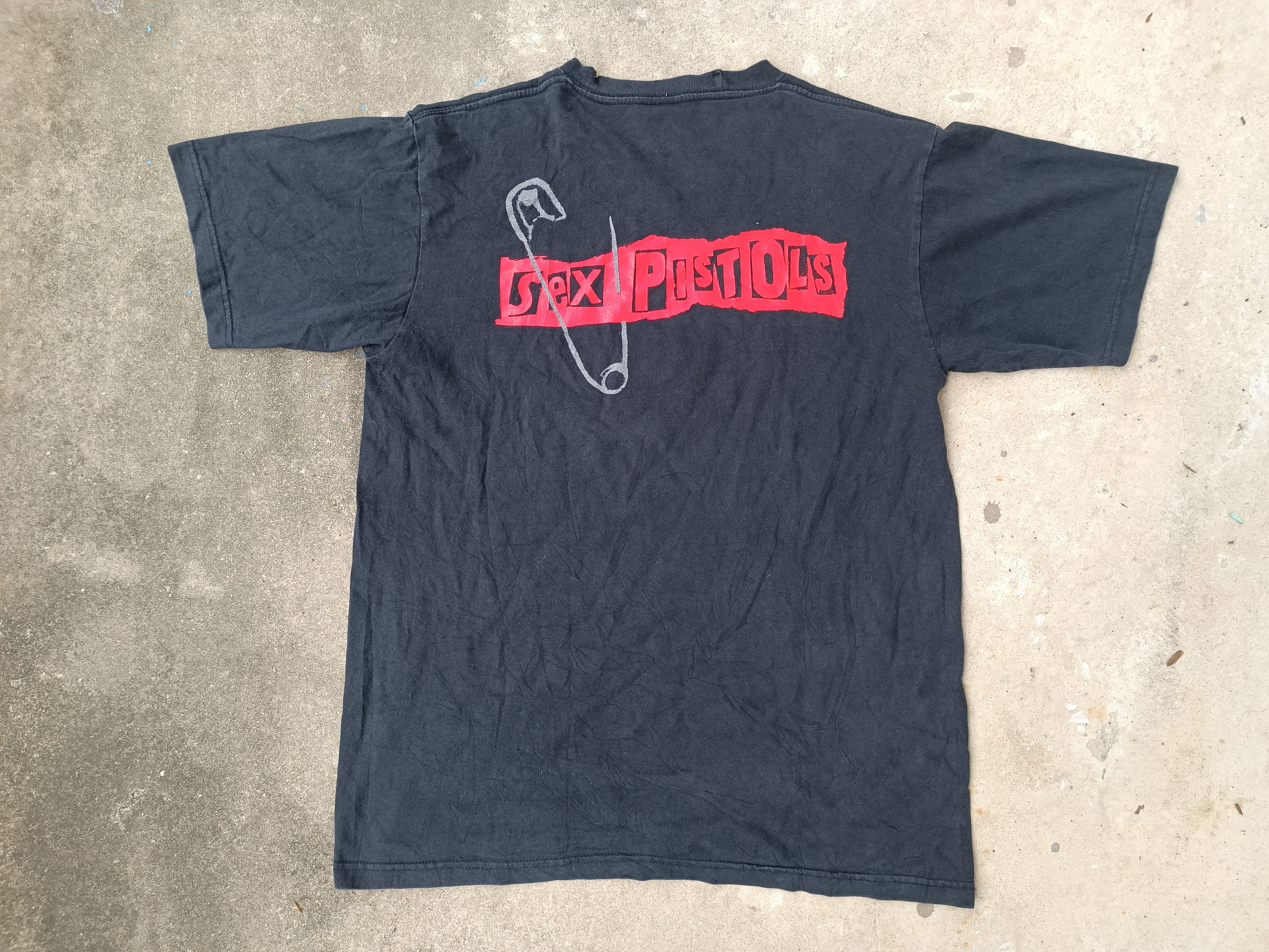 Band Tees vintage bootleg band punk sex pistols god save the queen Size US M / EU 48-50 / 2 - 2 Thumbnail