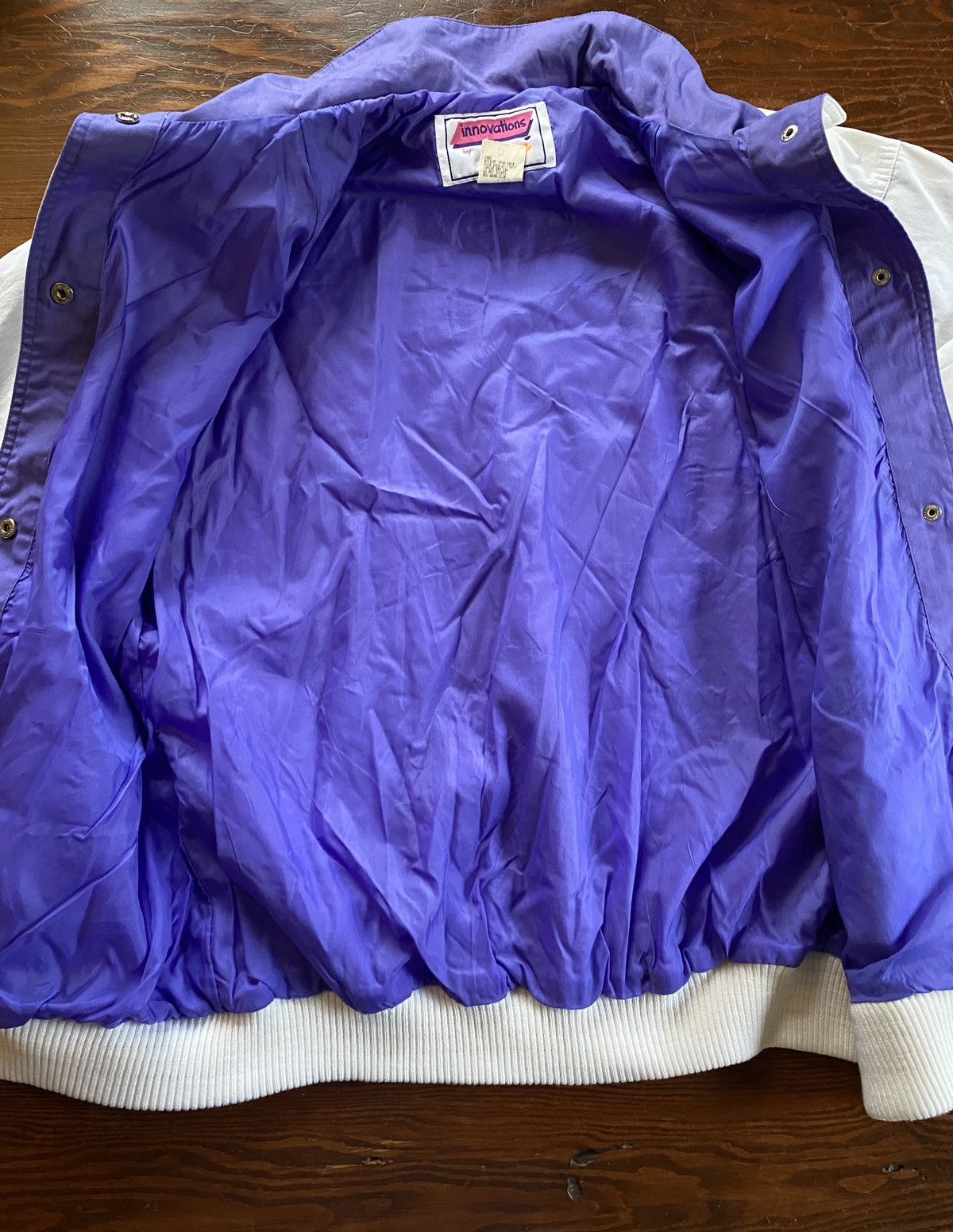Vintage Vintage 80’s Innovations Women’s Full Button Jacket Size L / US 10 / IT 46 - 9 Thumbnail