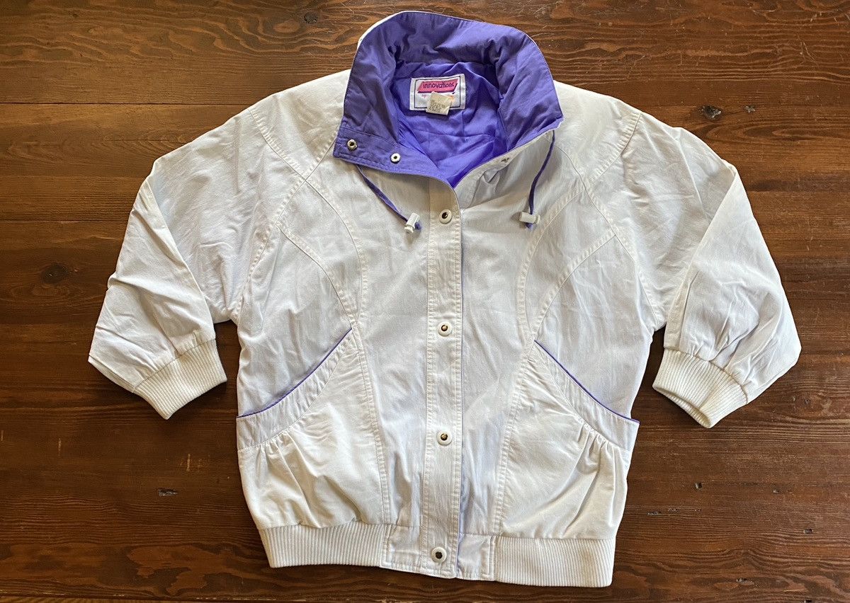 Vintage Vintage 80’s Innovations Women’s Full Button Jacket Size L / US 10 / IT 46 - 2 Thumbnail