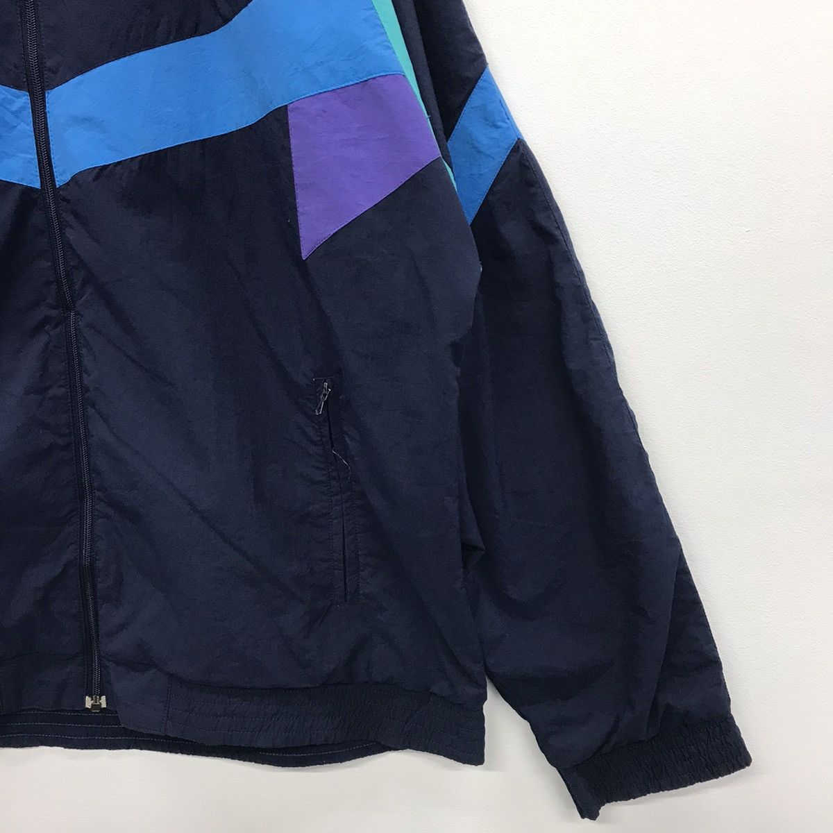 Adidas × Vintage Rare!! Vintage Adidas Small Logo Windbreaker Size US XL / EU 56 / 4 - 5 Thumbnail