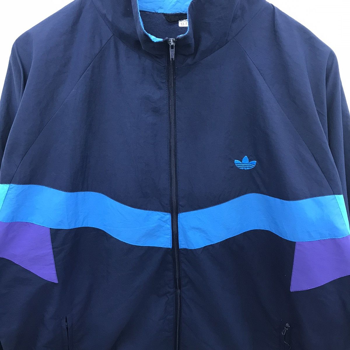 Adidas × Vintage Rare!! Vintage Adidas Small Logo Windbreaker Size US XL / EU 56 / 4 - 9 Thumbnail