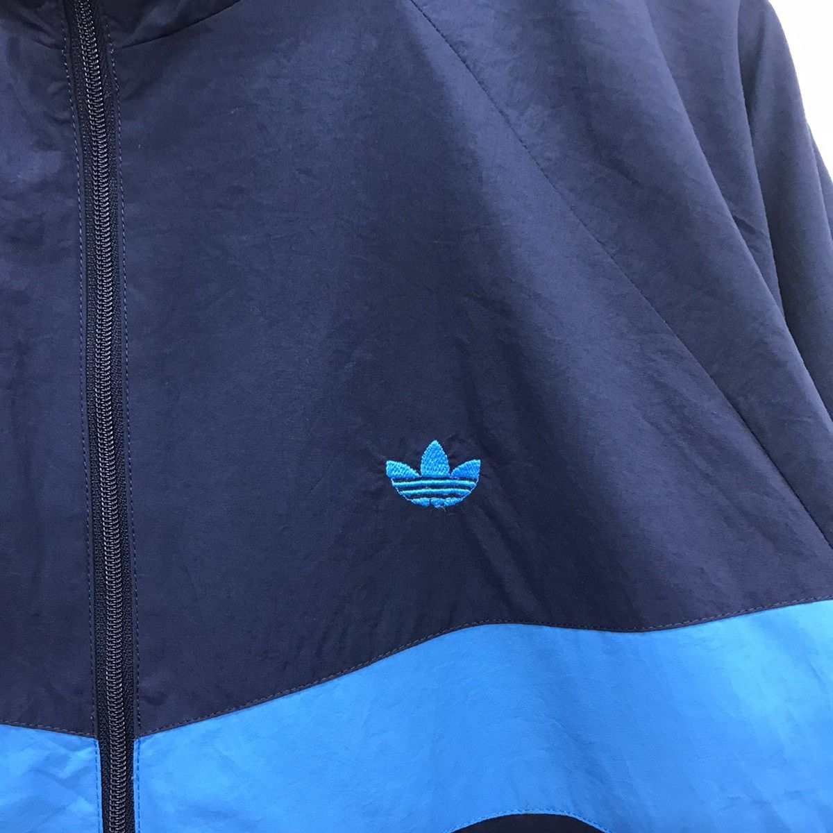 Adidas × Vintage Rare!! Vintage Adidas Small Logo Windbreaker Size US XL / EU 56 / 4 - 8 Thumbnail