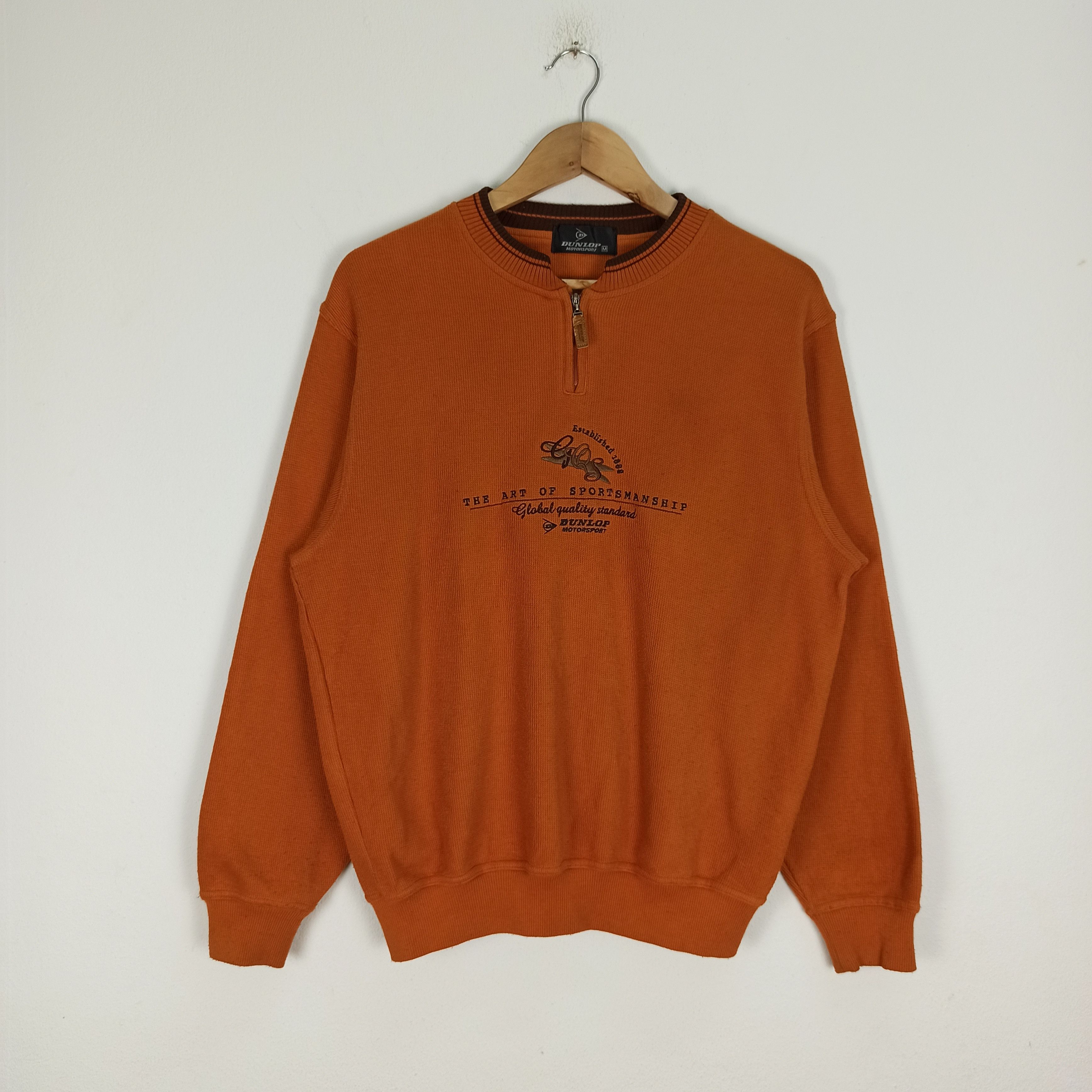 Dunlop Vintage Dunlop Motorsport Sweatshirt Size US M / EU 48-50 / 2 - 1 Thumbnail