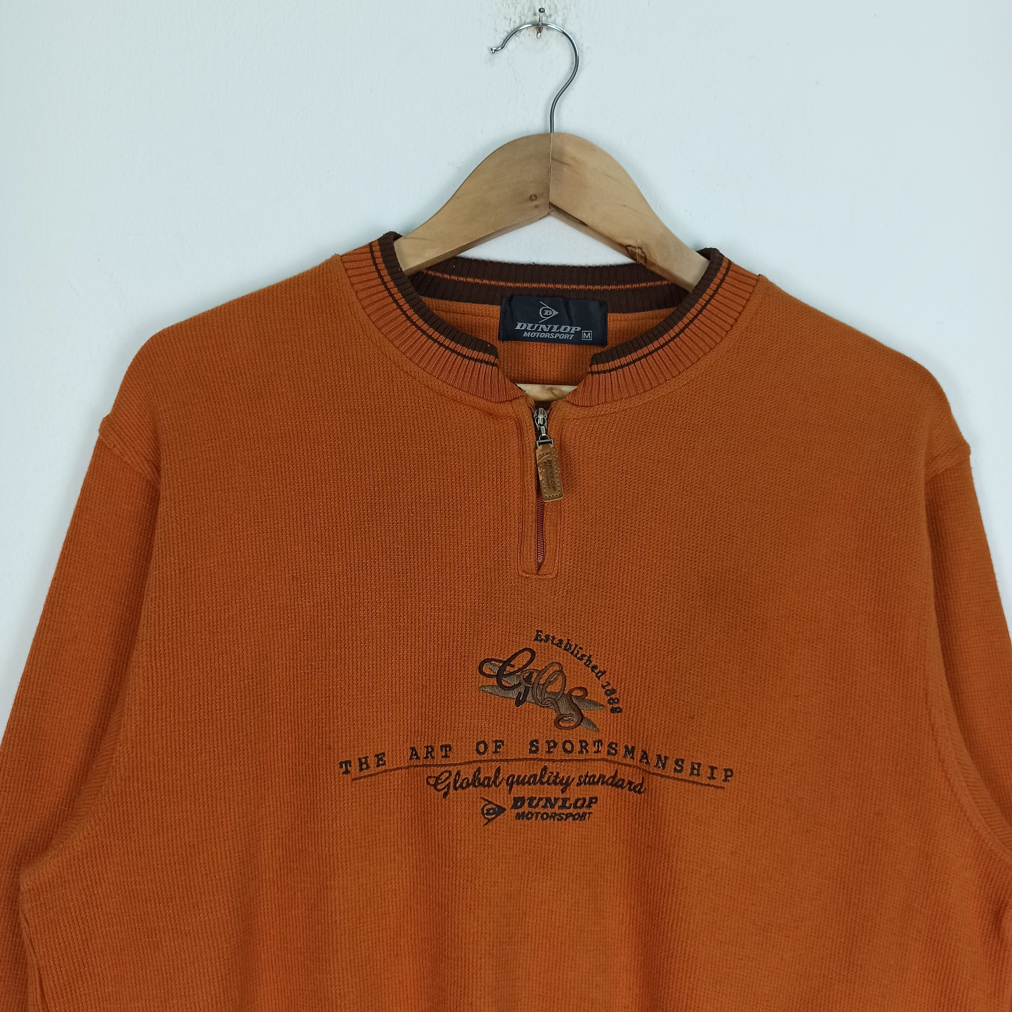 Dunlop Vintage Dunlop Motorsport Sweatshirt Size US M / EU 48-50 / 2 - 2 Thumbnail