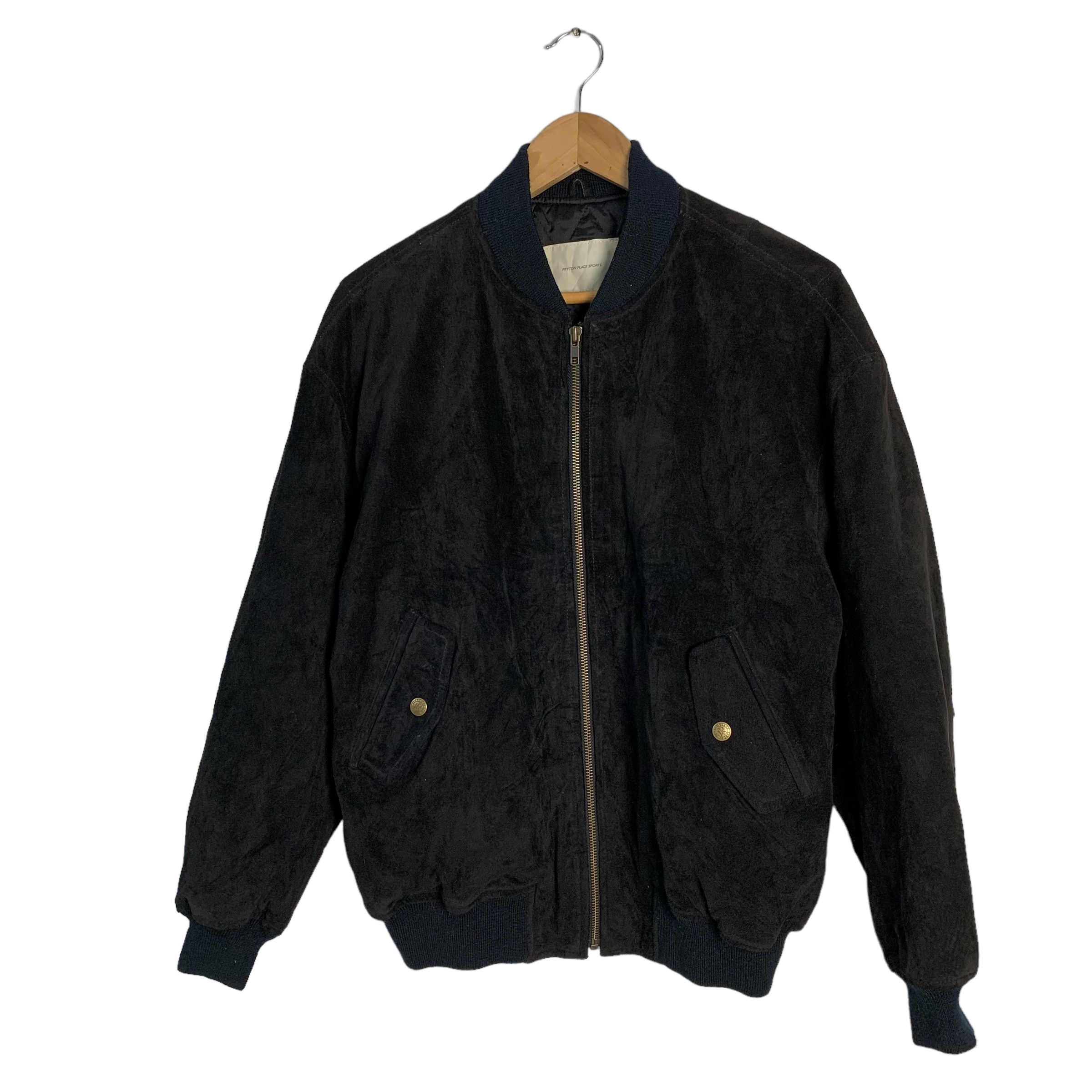 PPFM PPFM Peyton Place Sports Suede Leather Jacket Size US L / EU 52-54 / 3 - 7 Thumbnail