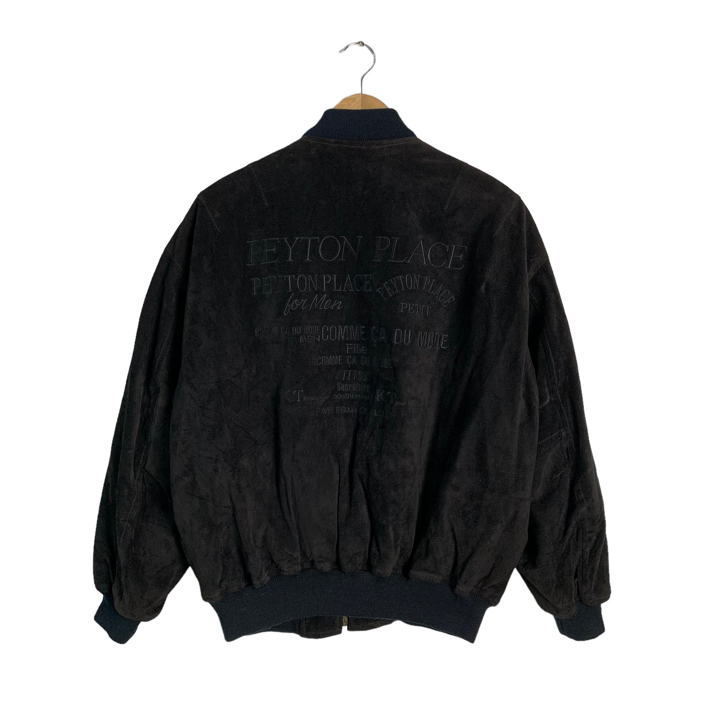 PPFM PPFM Peyton Place Sports Suede Leather Jacket Size US L / EU 52-54 / 3 - 1 Thumbnail