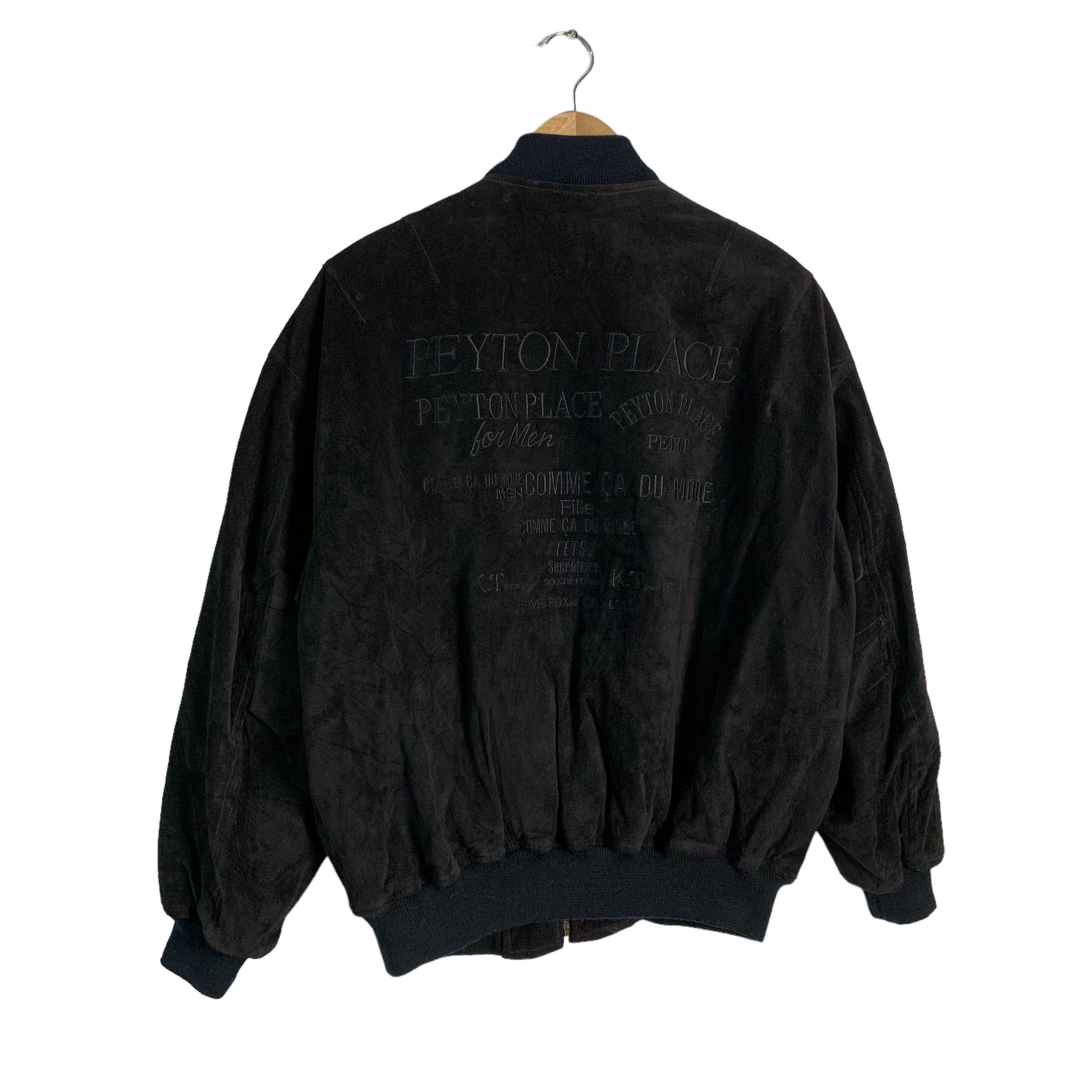 PPFM PPFM Peyton Place Sports Suede Leather Jacket Size US L / EU 52-54 / 3 - 2 Thumbnail