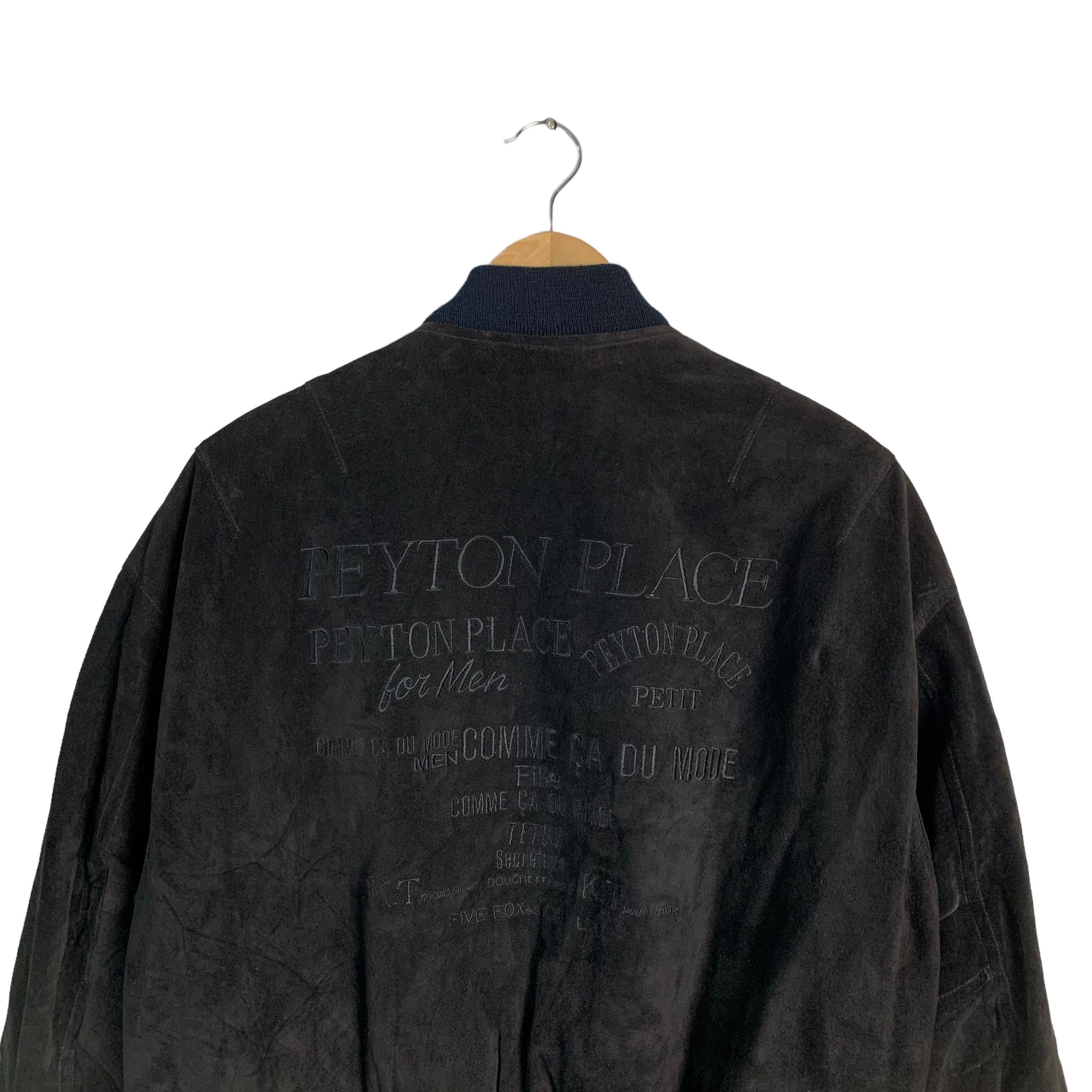 PPFM PPFM Peyton Place Sports Suede Leather Jacket Size US L / EU 52-54 / 3 - 3 Thumbnail