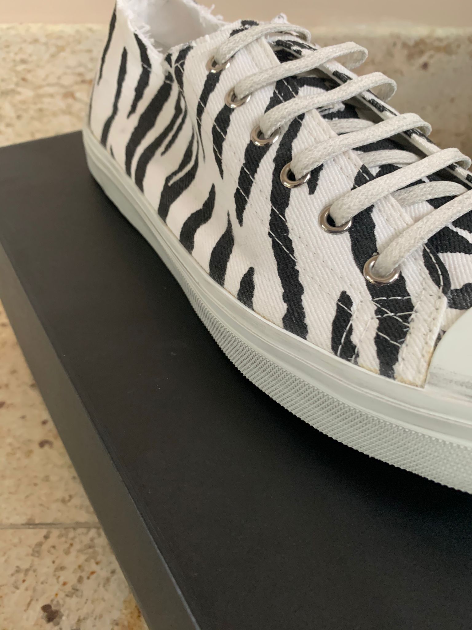 Saint Laurent Paris Bedford Age Low Top Sneakers Size US 8.5 / EU 41-42 - 4 Thumbnail
