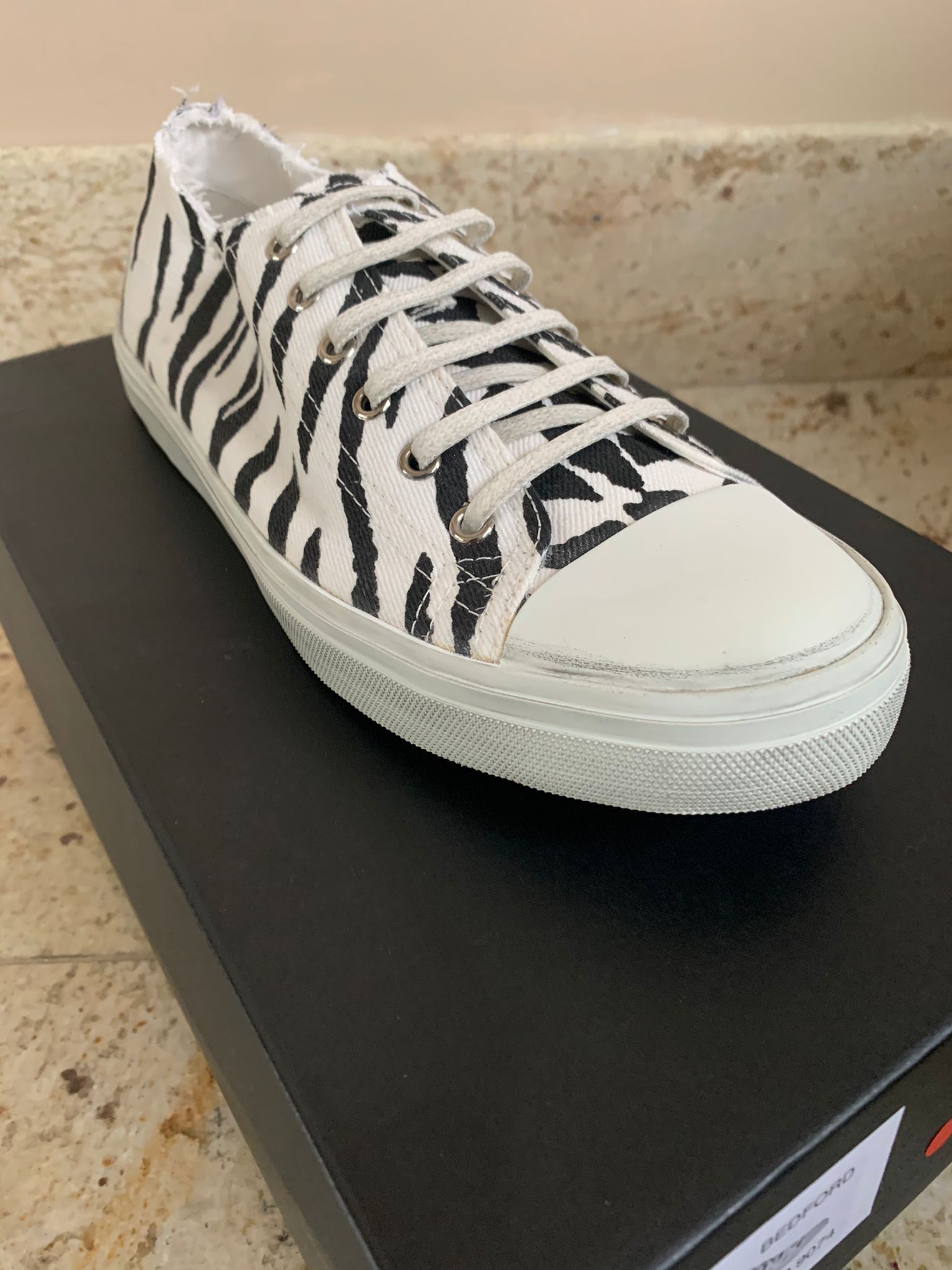 Saint Laurent Paris Bedford Age Low Top Sneakers Size US 8.5 / EU 41-42 - 1 Thumbnail