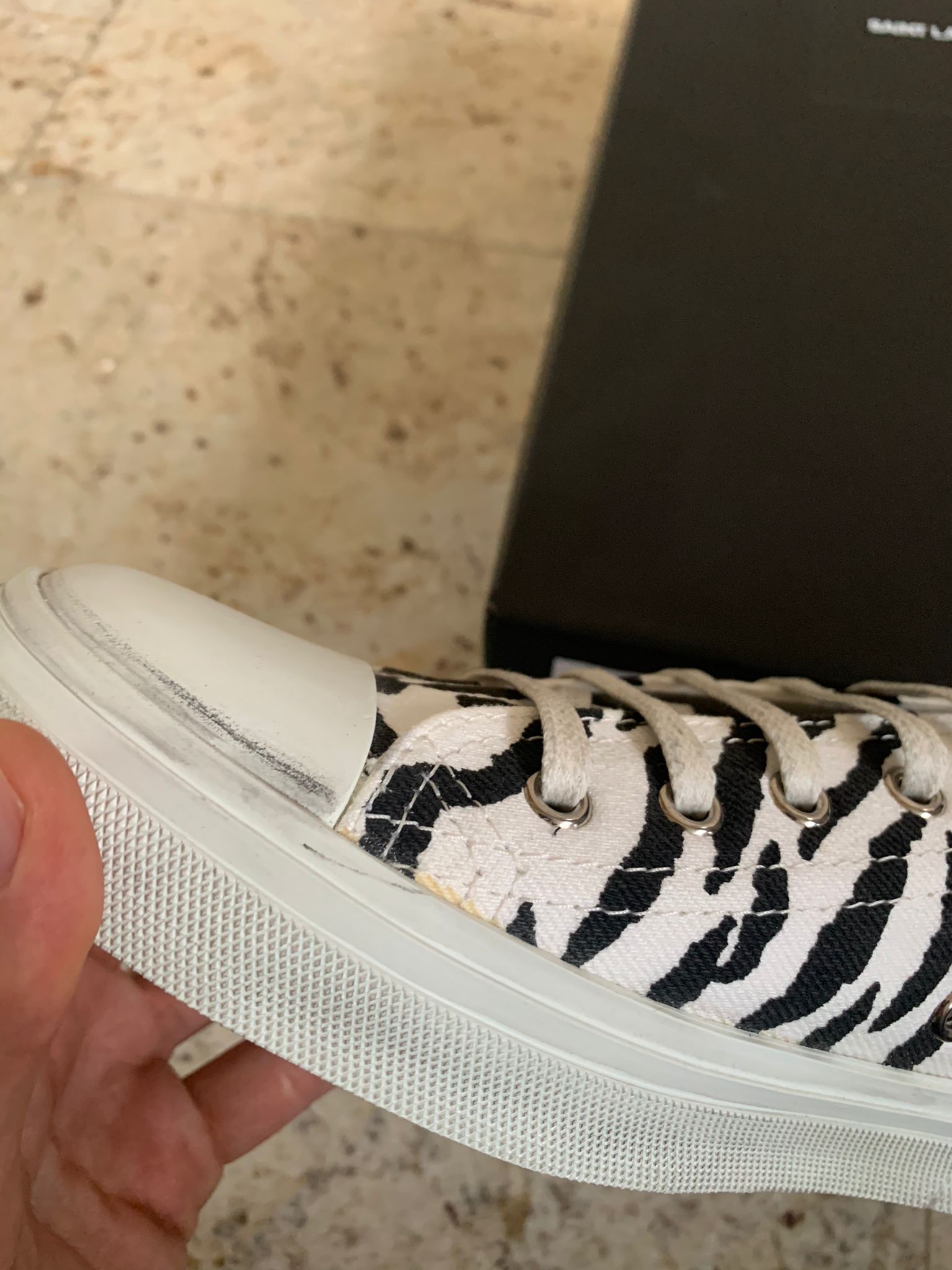 Saint Laurent Paris Bedford Age Low Top Sneakers Size US 8.5 / EU 41-42 - 8 Thumbnail