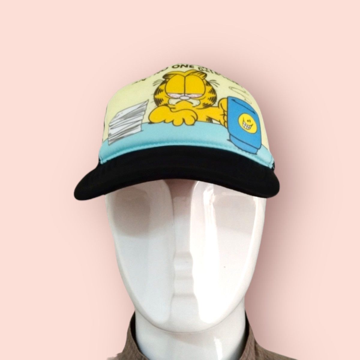 Other VINTAGE GARFIELD & ODIE TRUCKER SNAPBACK Size ONE SIZE - 5 Thumbnail