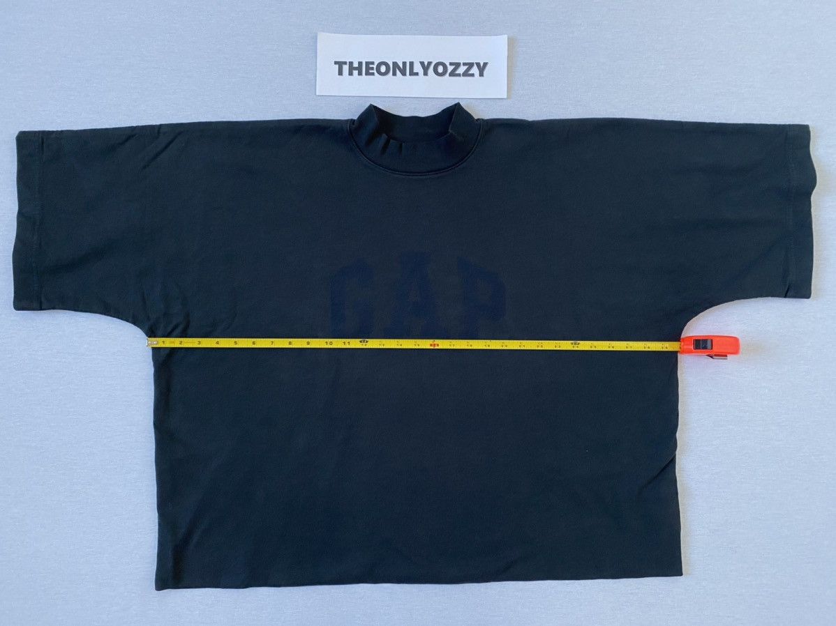 Gap × Kanye West Yeezy Gap Balenciaga Dove Tee Oversized S/L Black Size US M / EU 48-50 / 2 - 2 Thumbnail