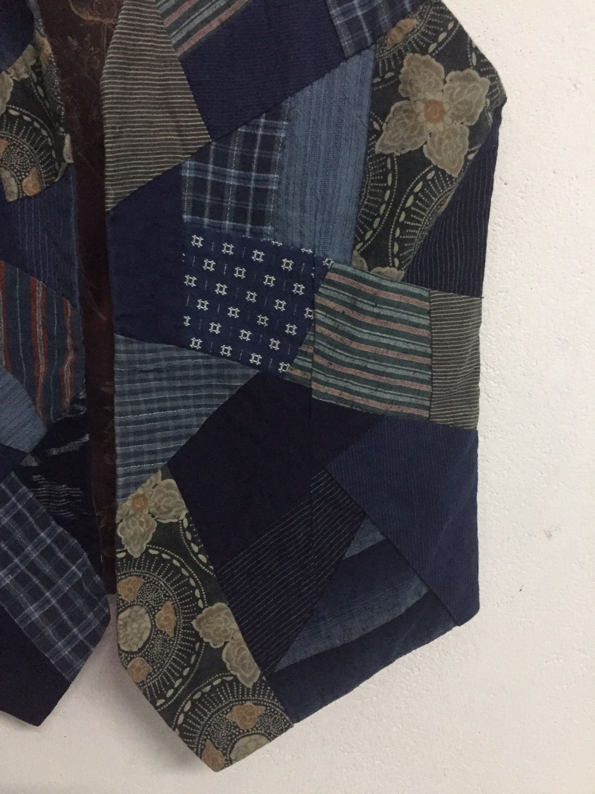 Japanese Brand Patchwork Design Vest Like Kapital Visvim Size US S / EU 44-46 / 1 - 6 Thumbnail