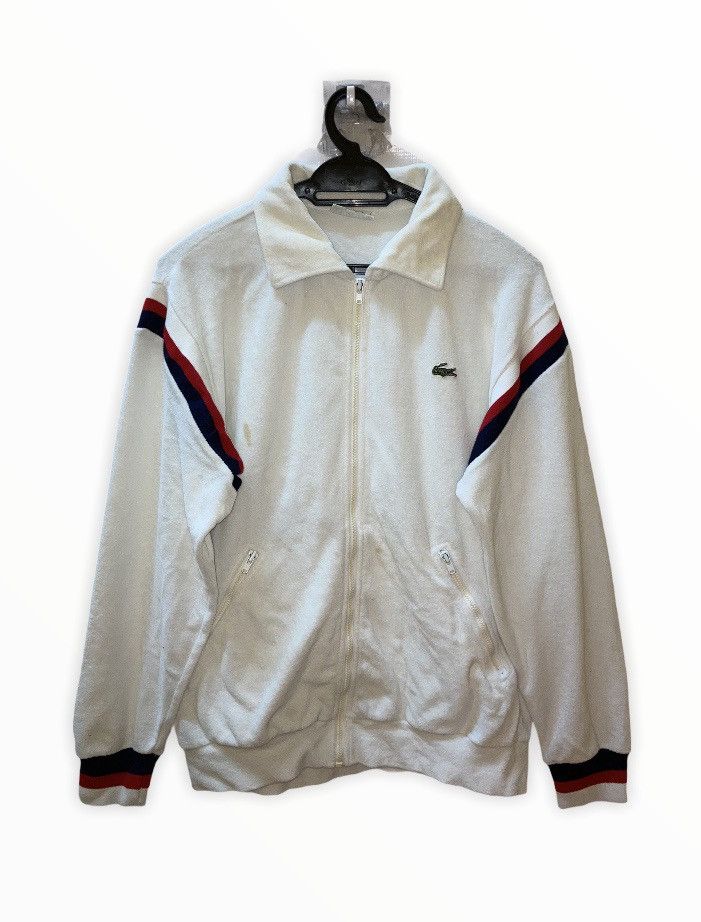 Japanese Brand × Lacoste VINTAGE LACOSTE ZIPPER SWEATER Size US L / EU 52-54 / 3 - 1 Thumbnail
