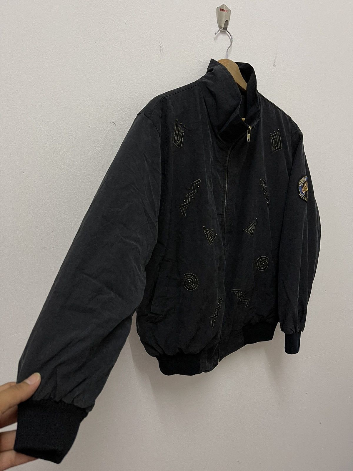 Vintage Vintage Horse Racing Club Bomber Jacket Size US M / EU 48-50 / 2 - 5 Thumbnail