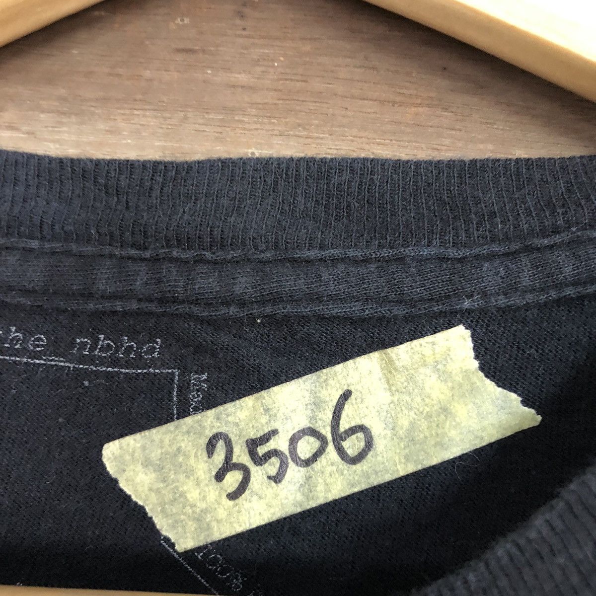 Japanese Brand × Neighborhood The Neighborhood Black Short Sleeve Tshirt #3506 Size US S / EU 44-46 / 1 - 9 Thumbnail