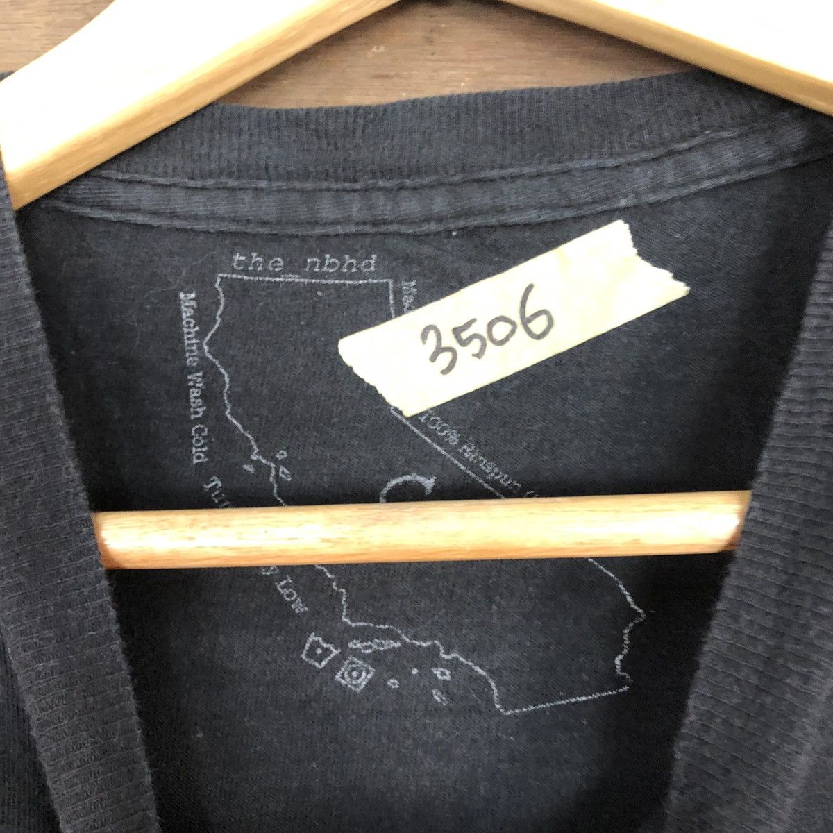 Japanese Brand × Neighborhood The Neighborhood Black Short Sleeve Tshirt #3506 Size US S / EU 44-46 / 1 - 10 Thumbnail