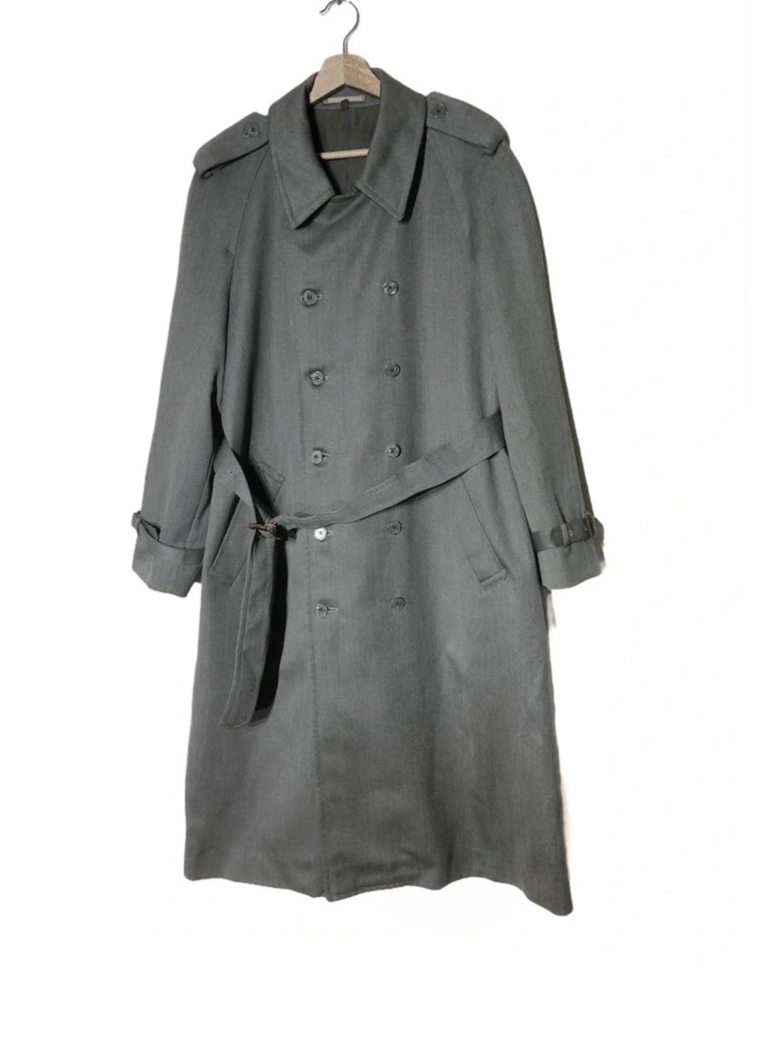 LUXURY VINTAGE YSL TRENCH COAT DOUBLE BREAST