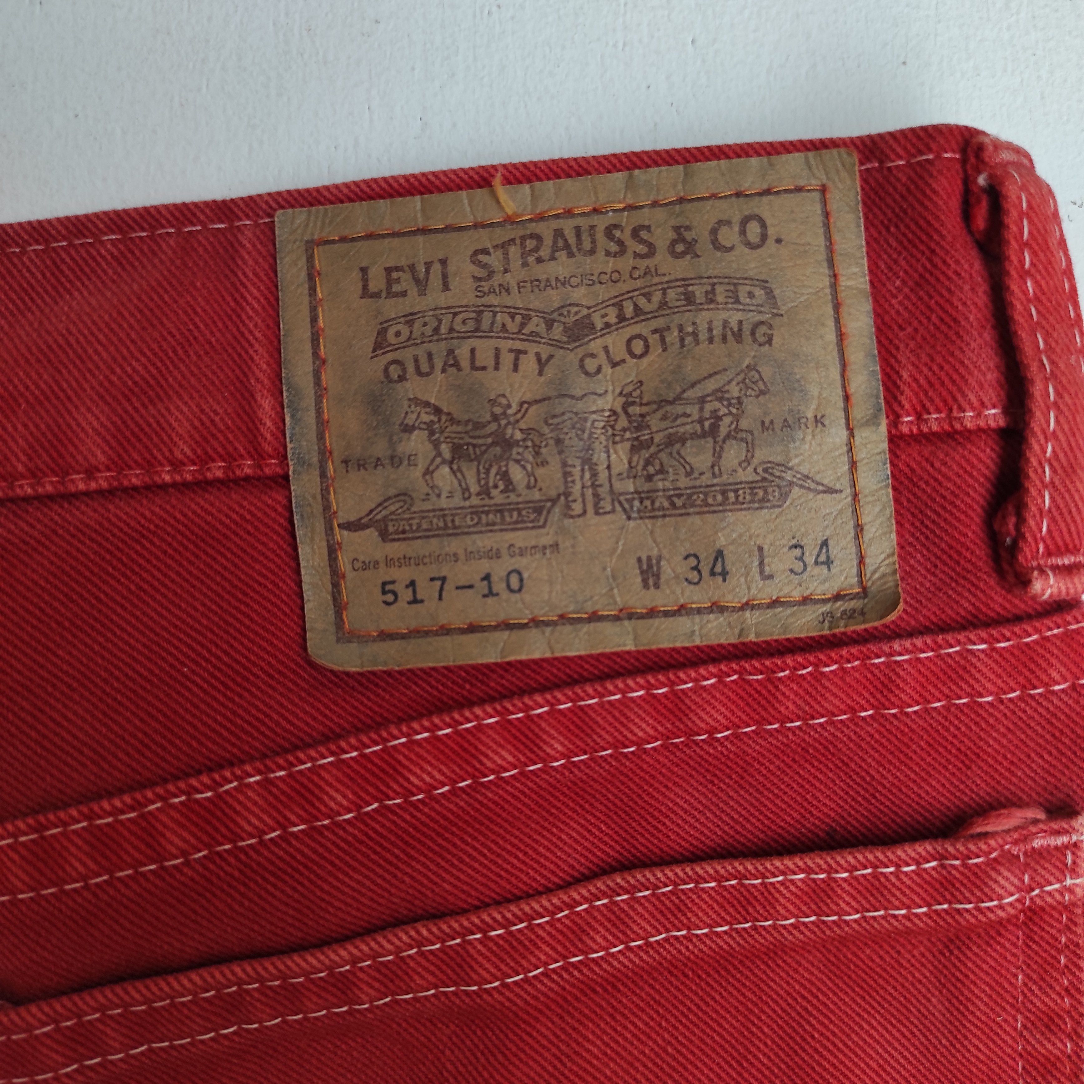 Levi's Vintage Clothing Flare Jeans Vintage Levis 517 white tab Denim Jeans W34 Size US 34 / EU 50 - 14 Thumbnail