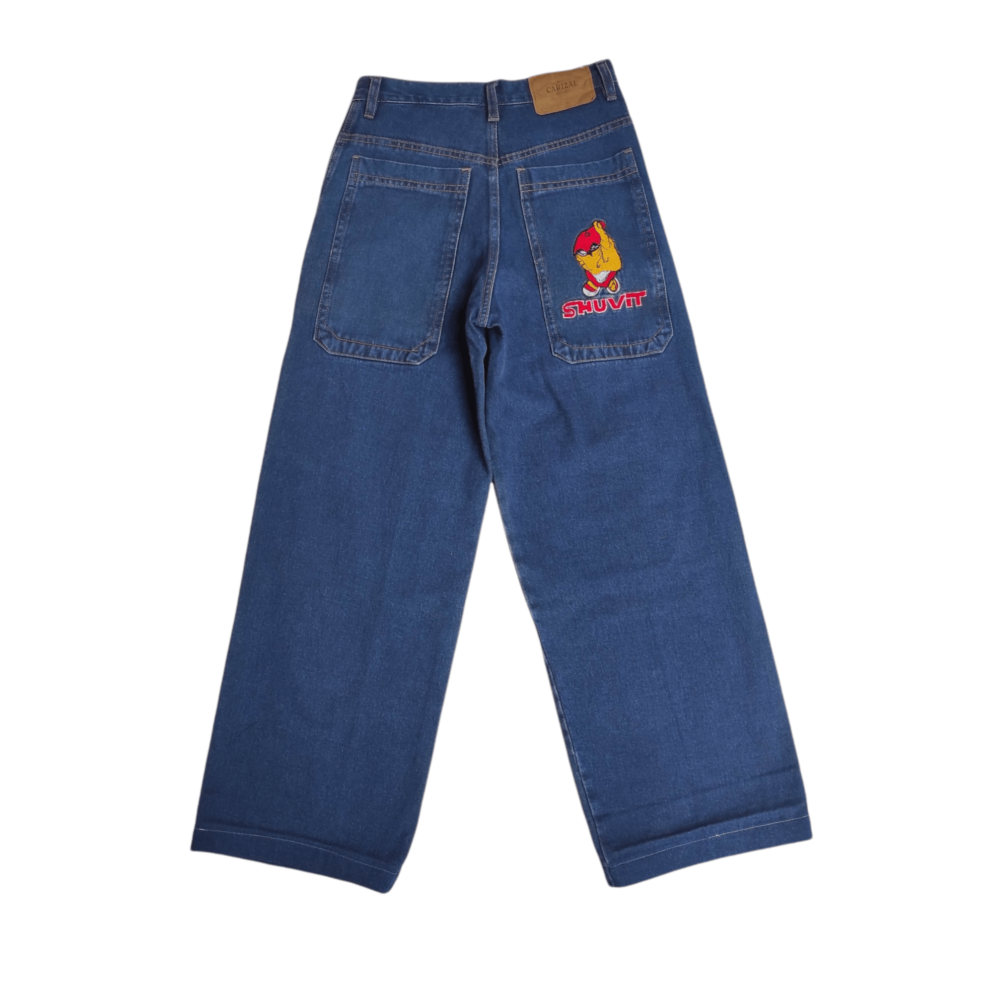 image of Girl Skateboards x Jnco Vintage Carizal Denim Jeans Skateboards, Men's (Size 26)