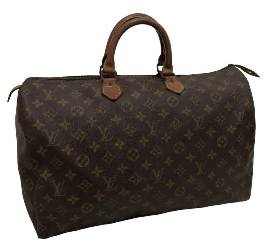 image of Authentic Vintage Louis Vuitton Monogram Speedy 40 Handbag in Brown, Women's