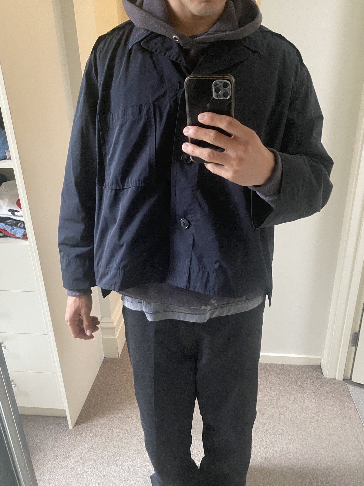Jil Sander × Uniqlo Jil sanders X Uniqlo Boxy Fit Women’s Jacket Size US L / EU 52-54 / 3 - 7 Thumbnail