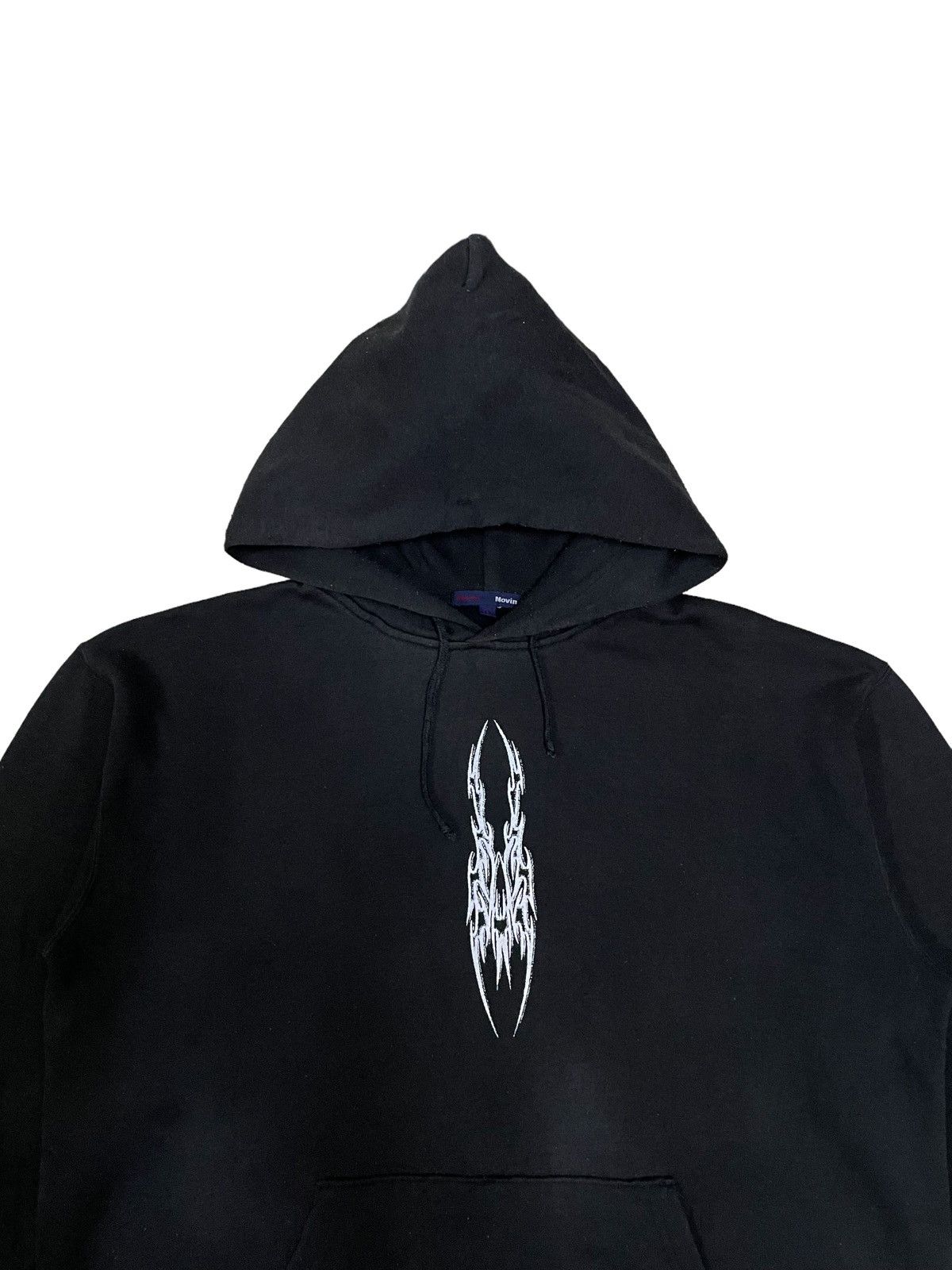 Band Tees × Seditionaries × Vintage Vintage Destruction Thrash Metal Cross Logo Hoodie Size US L / EU 52-54 / 3 - 5 Thumbnail